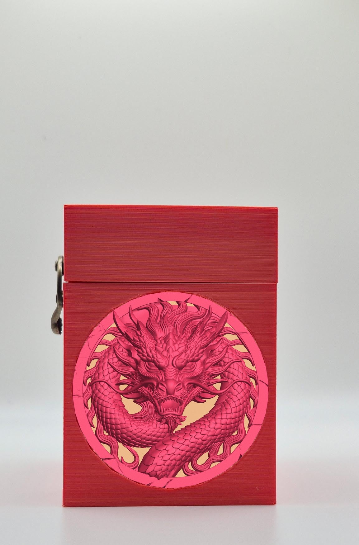 Dragon Card Box — Red