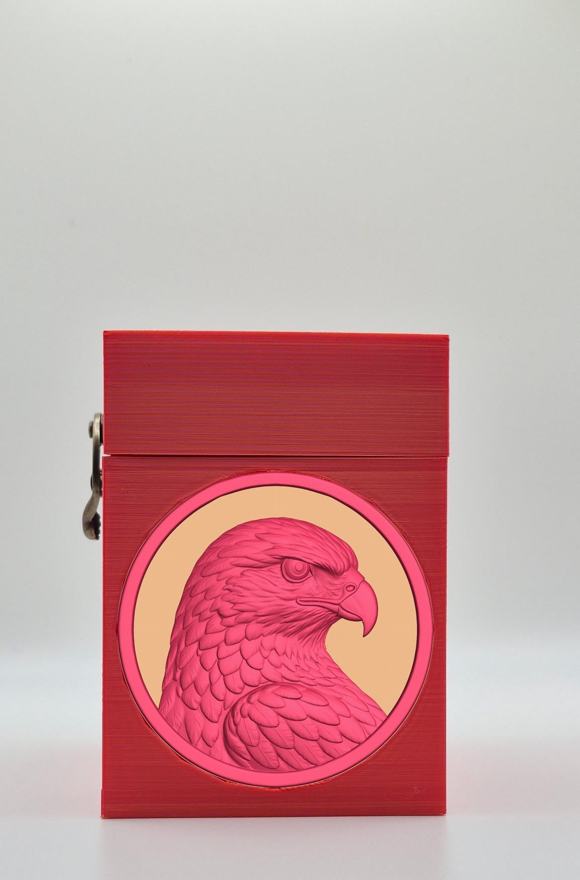 Eagle Card Box — Red