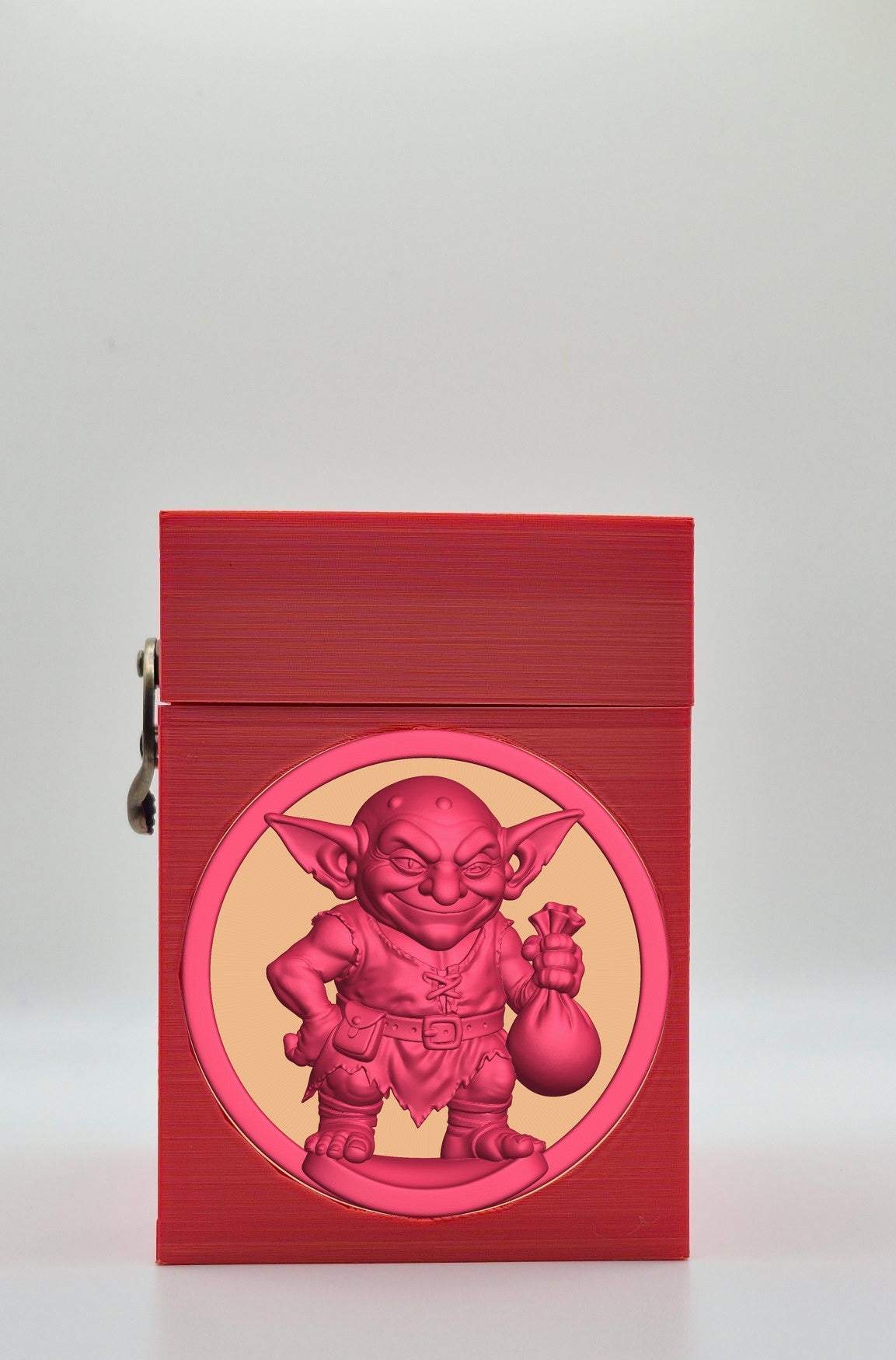 Greedy Goblin Card Box — Red