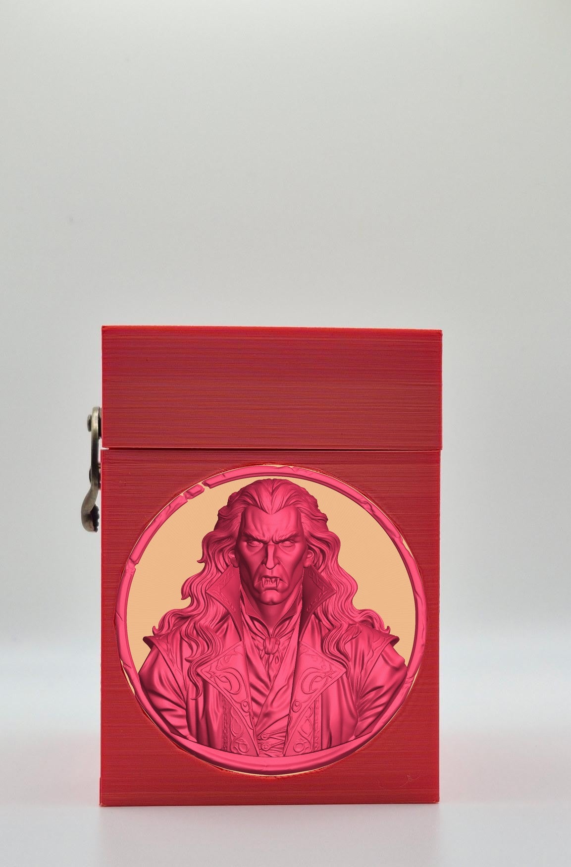 Gothic Vampire Card Box — Red