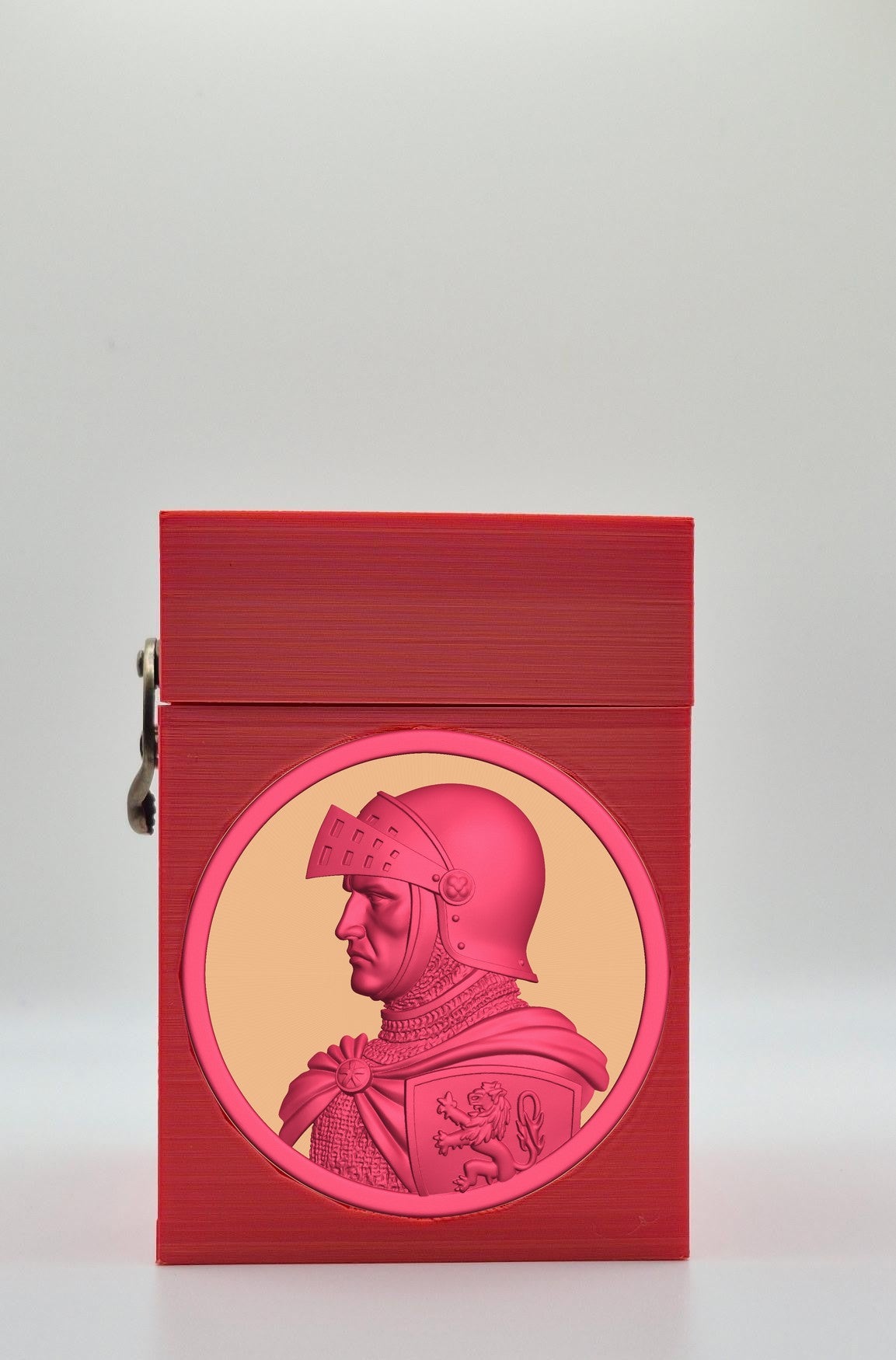 Knight Card Box — Red