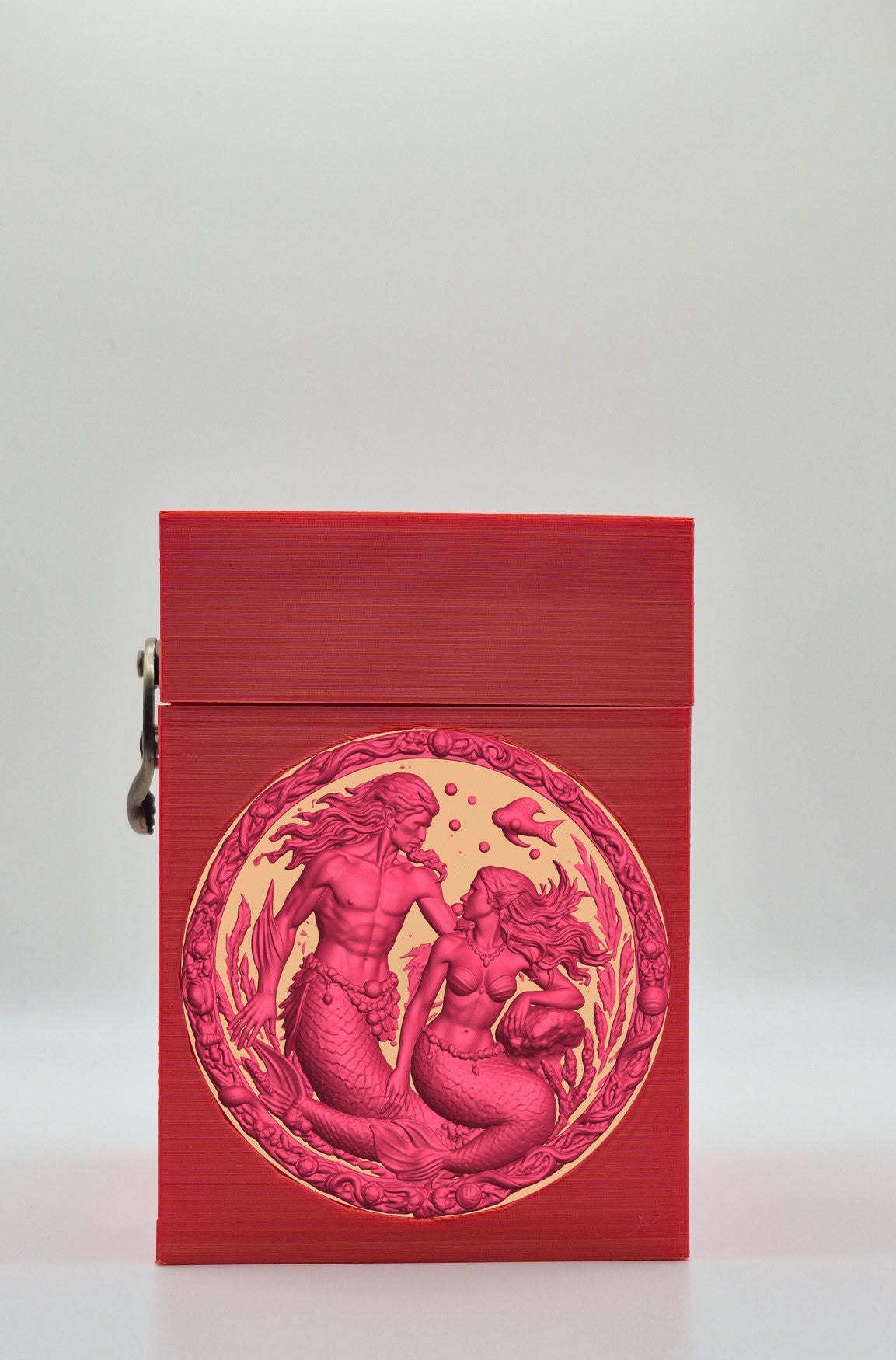 Merfolk Card Box — Red
