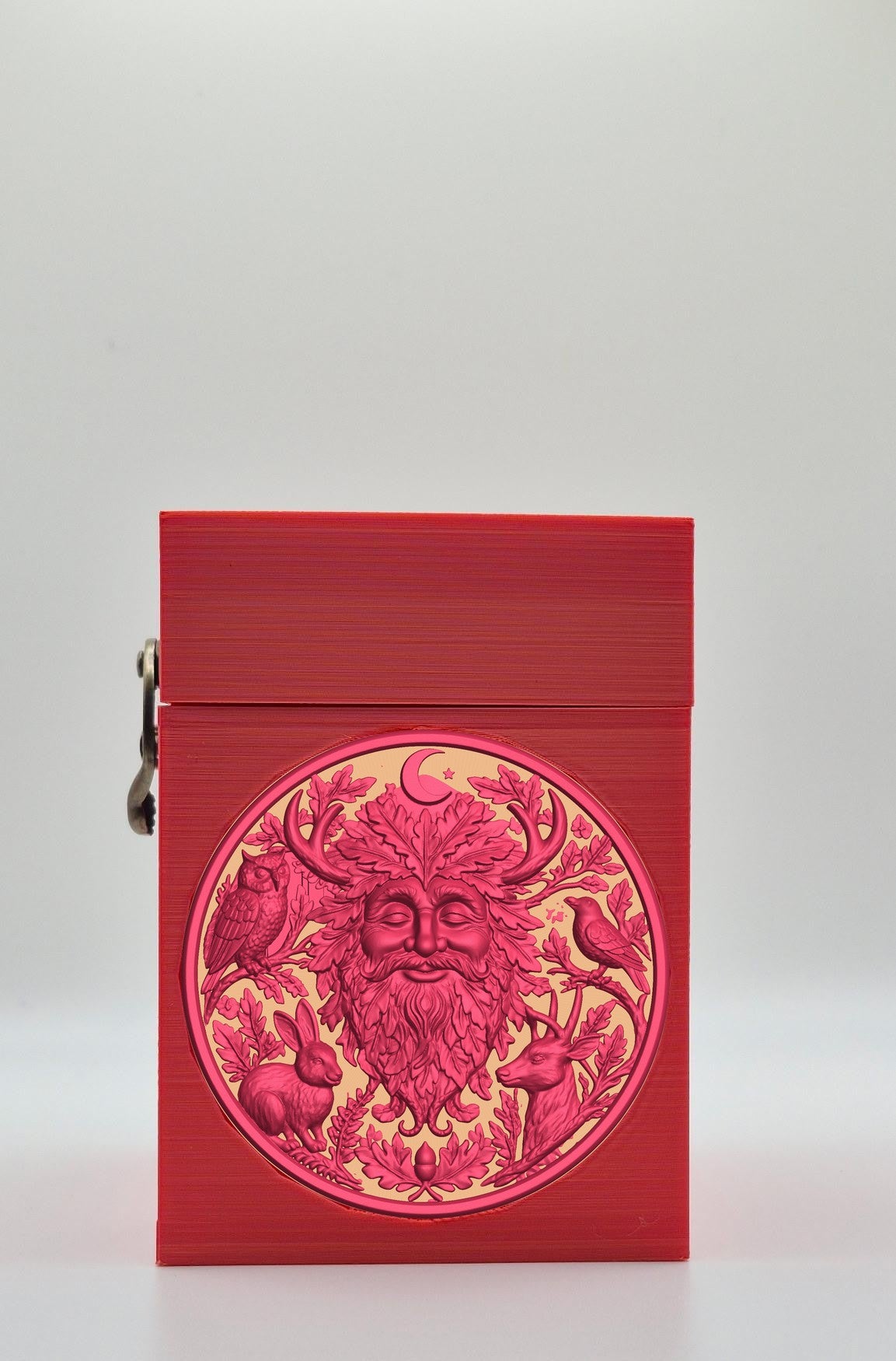 Tree Spirit Card Box — Red