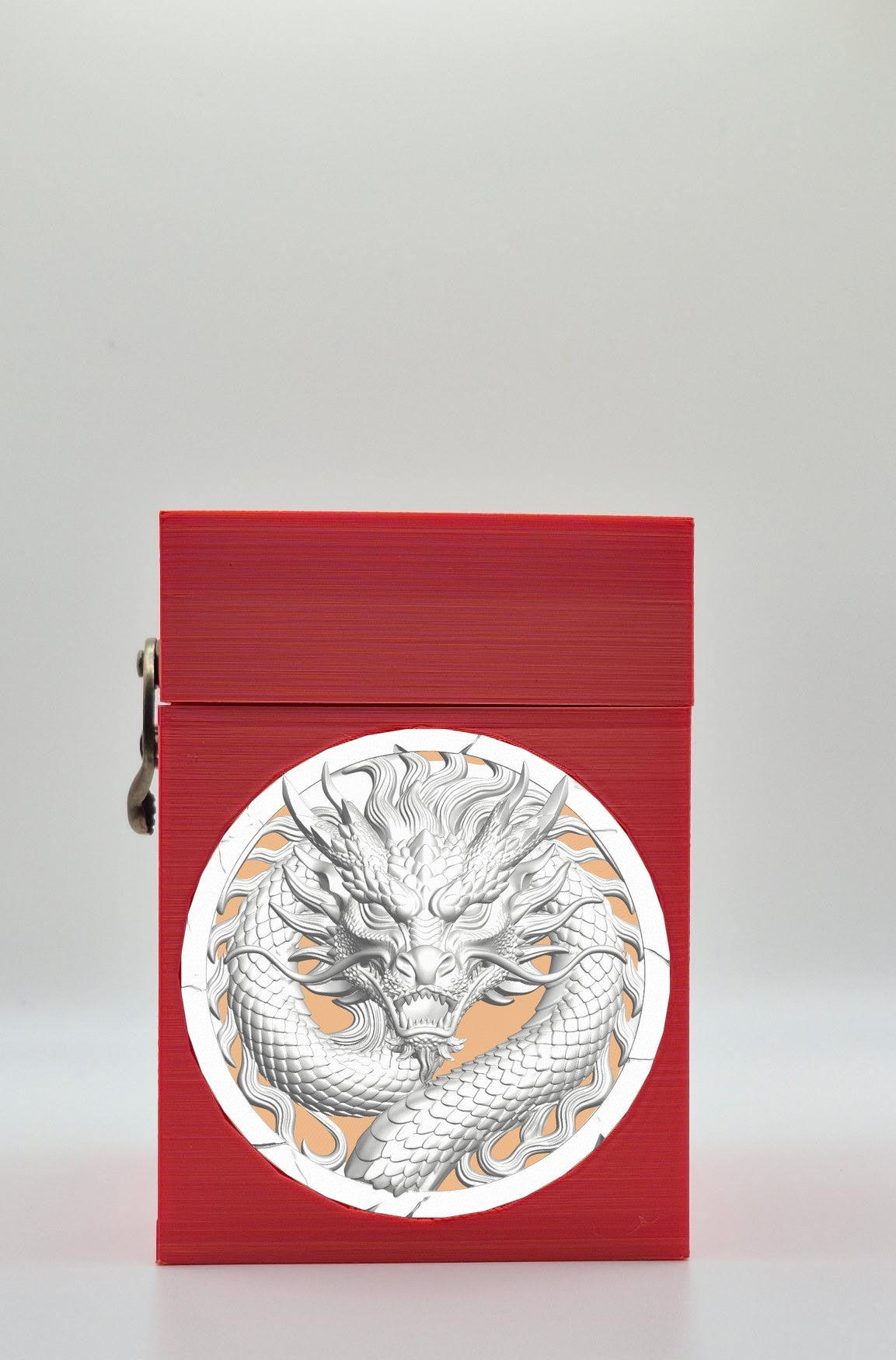 Dragon Card Box — Red