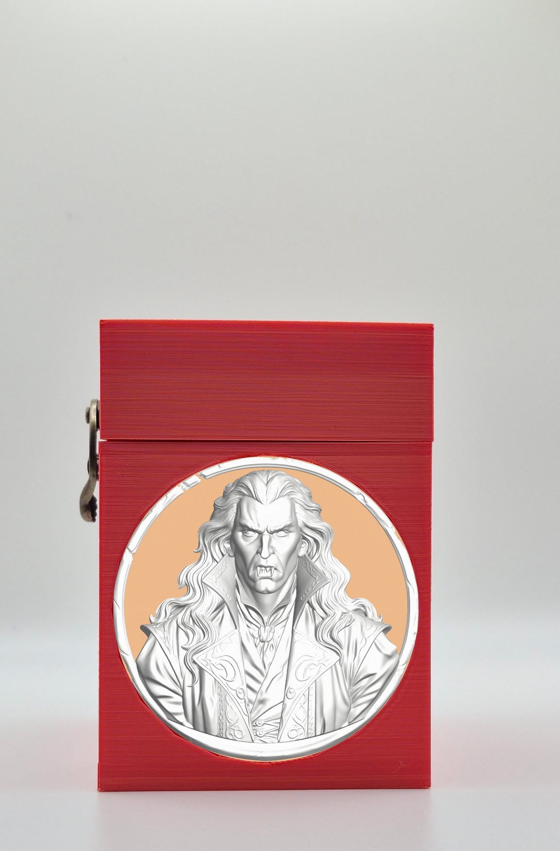 Gothic Vampire Card Box — Red