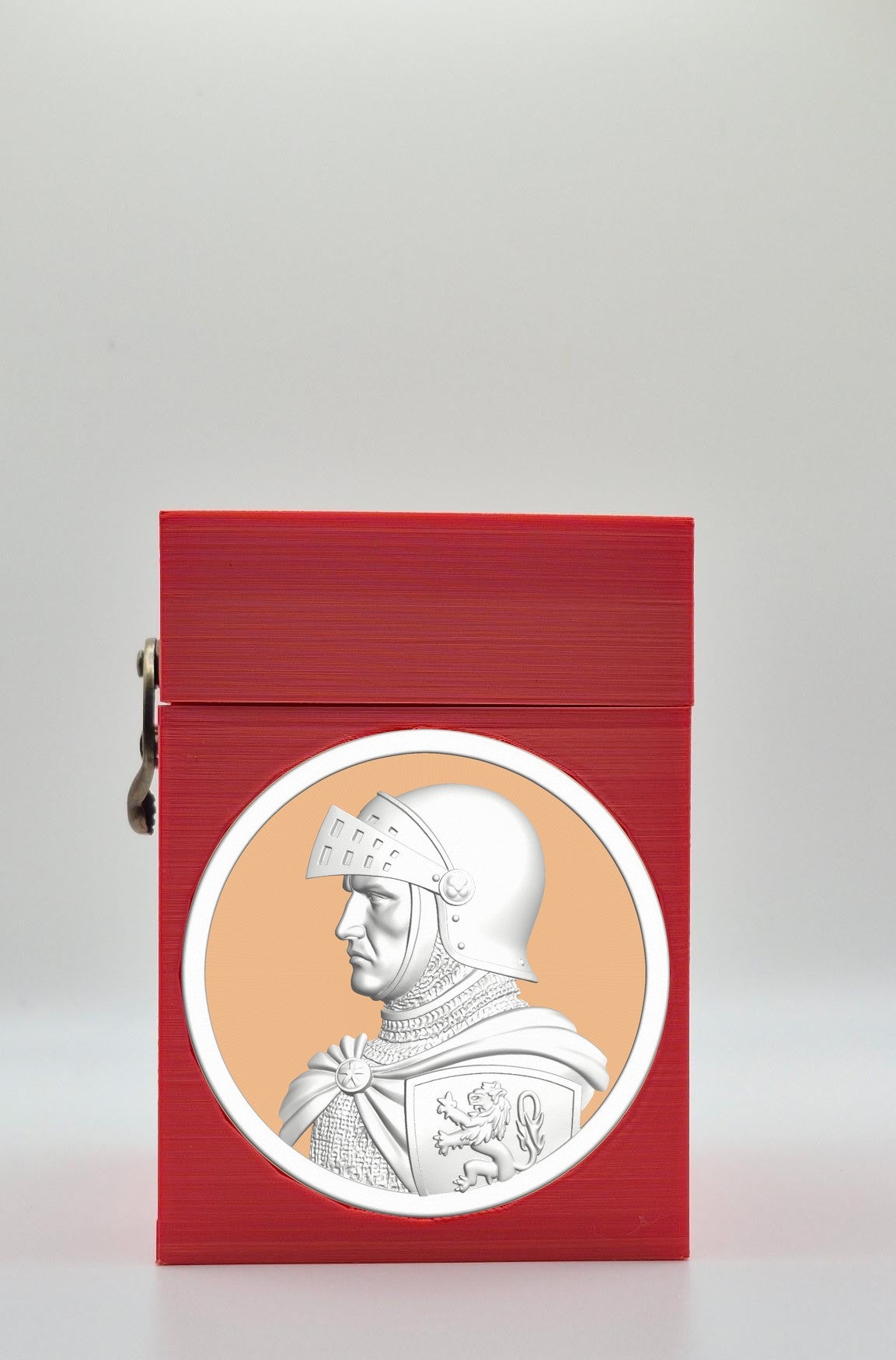 Knight Card Box — Red