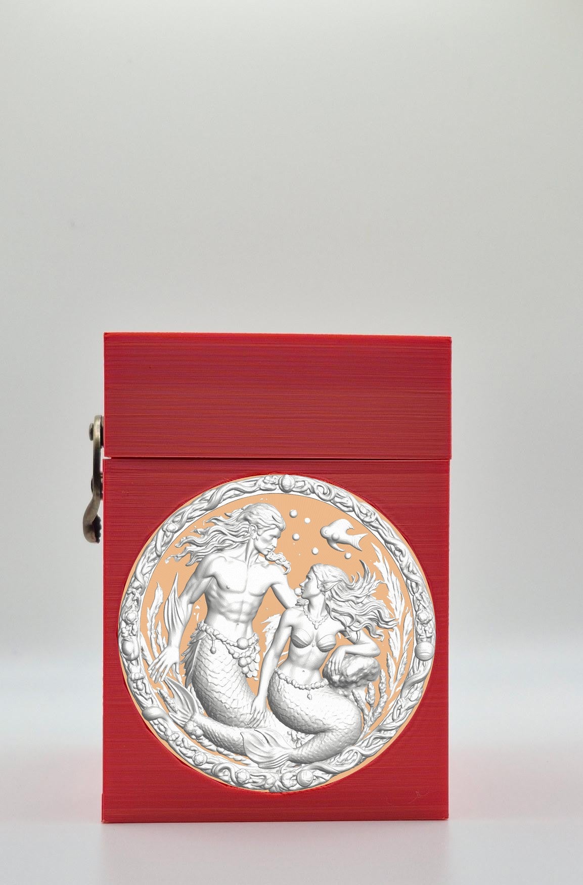 Merfolk Card Box — Red