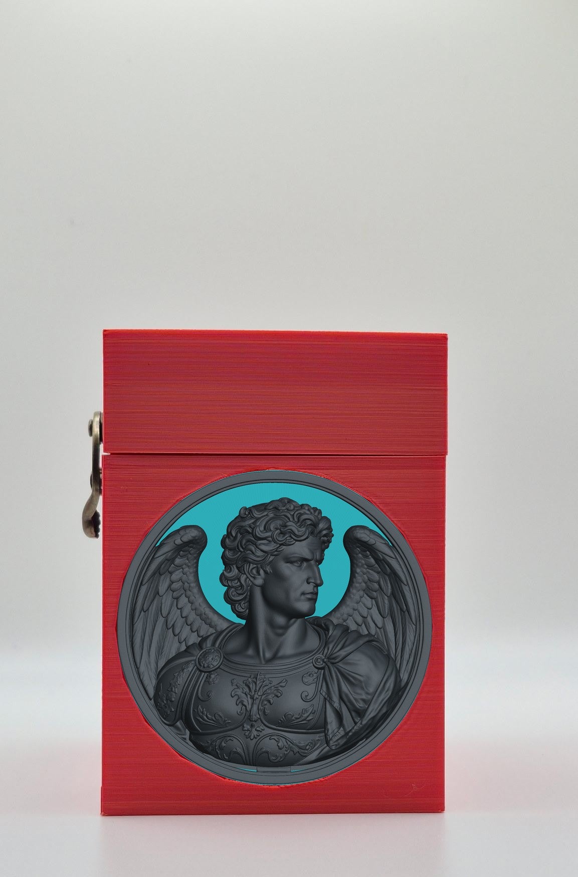 Angel Card Box — Red