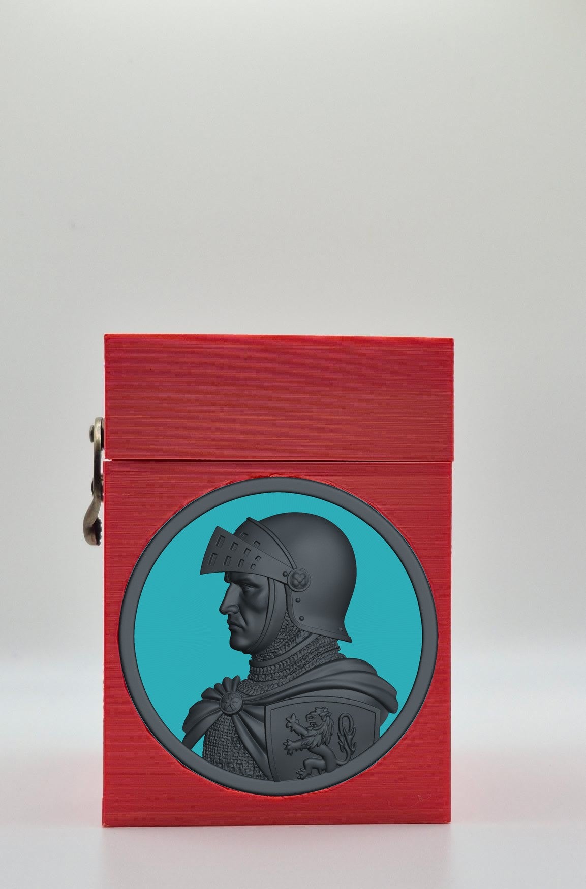 Knight Card Box — Red