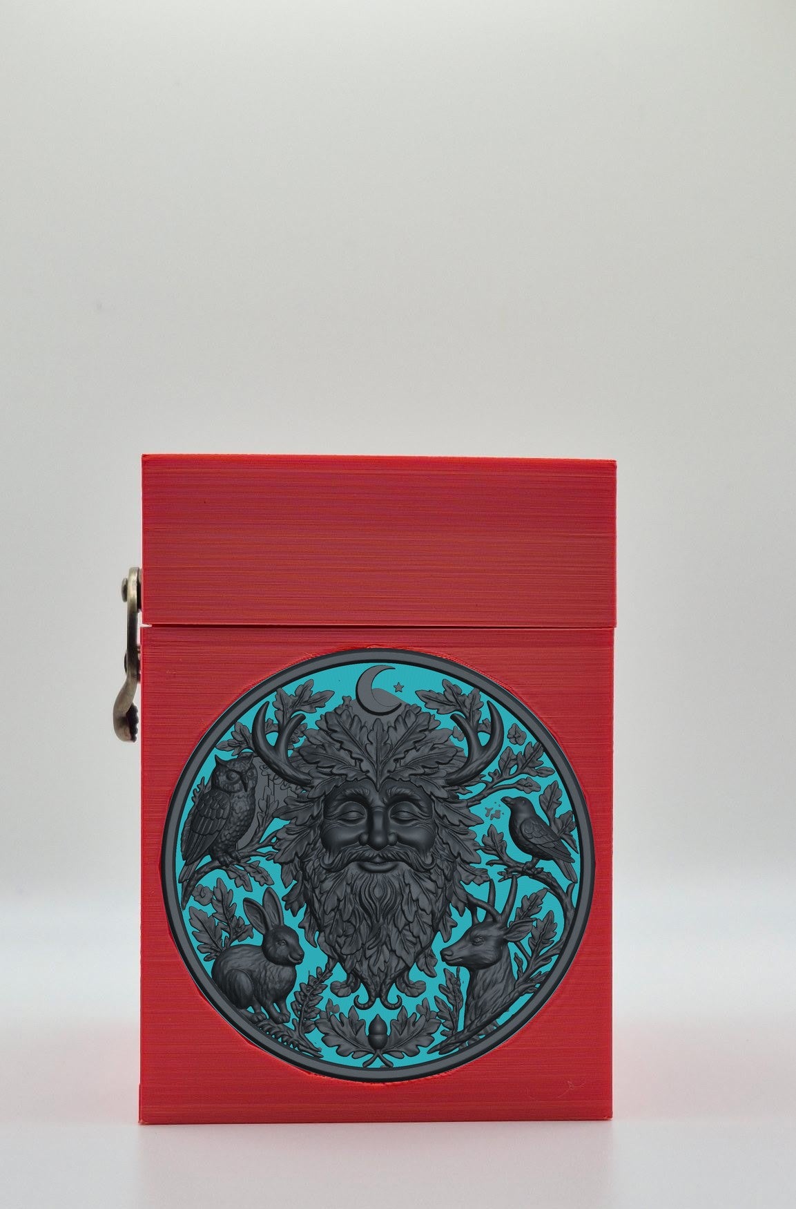 Tree Spirit Card Box — Red