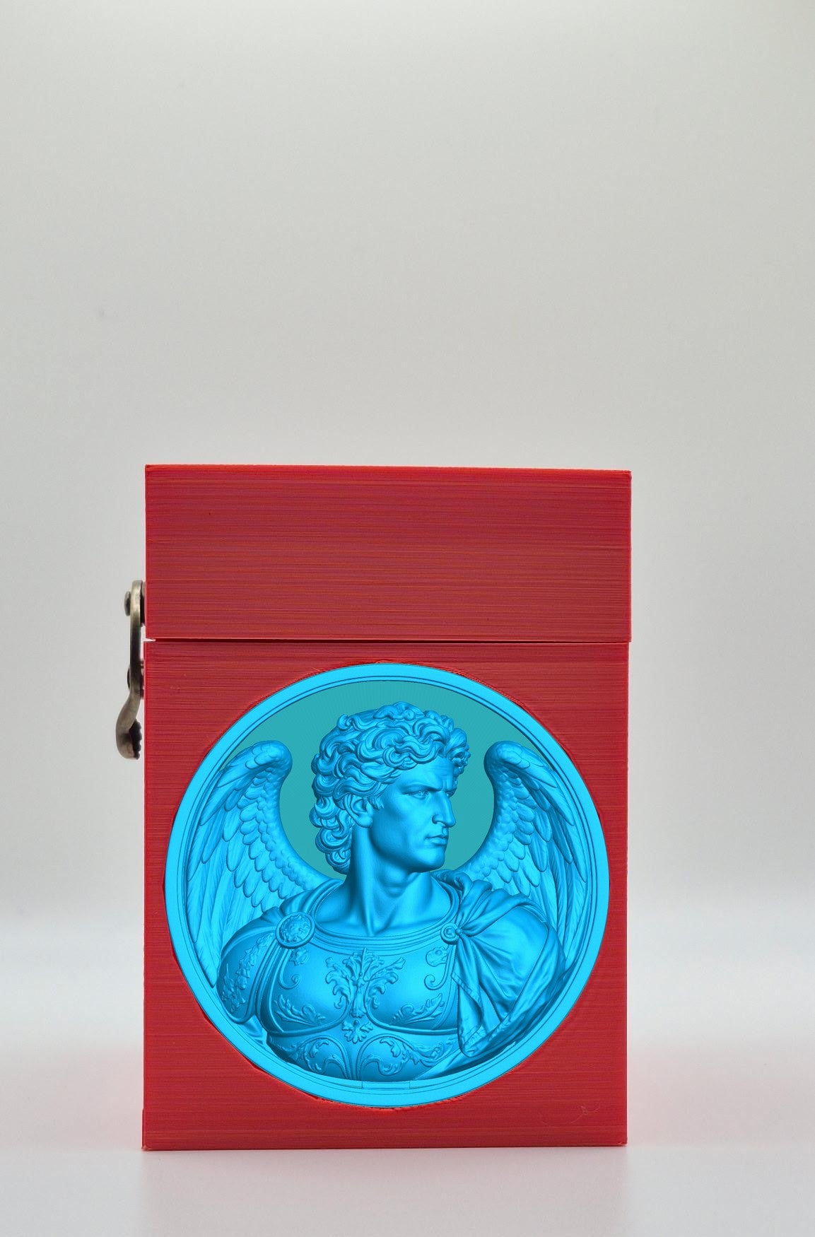 Angel Card Box — Red