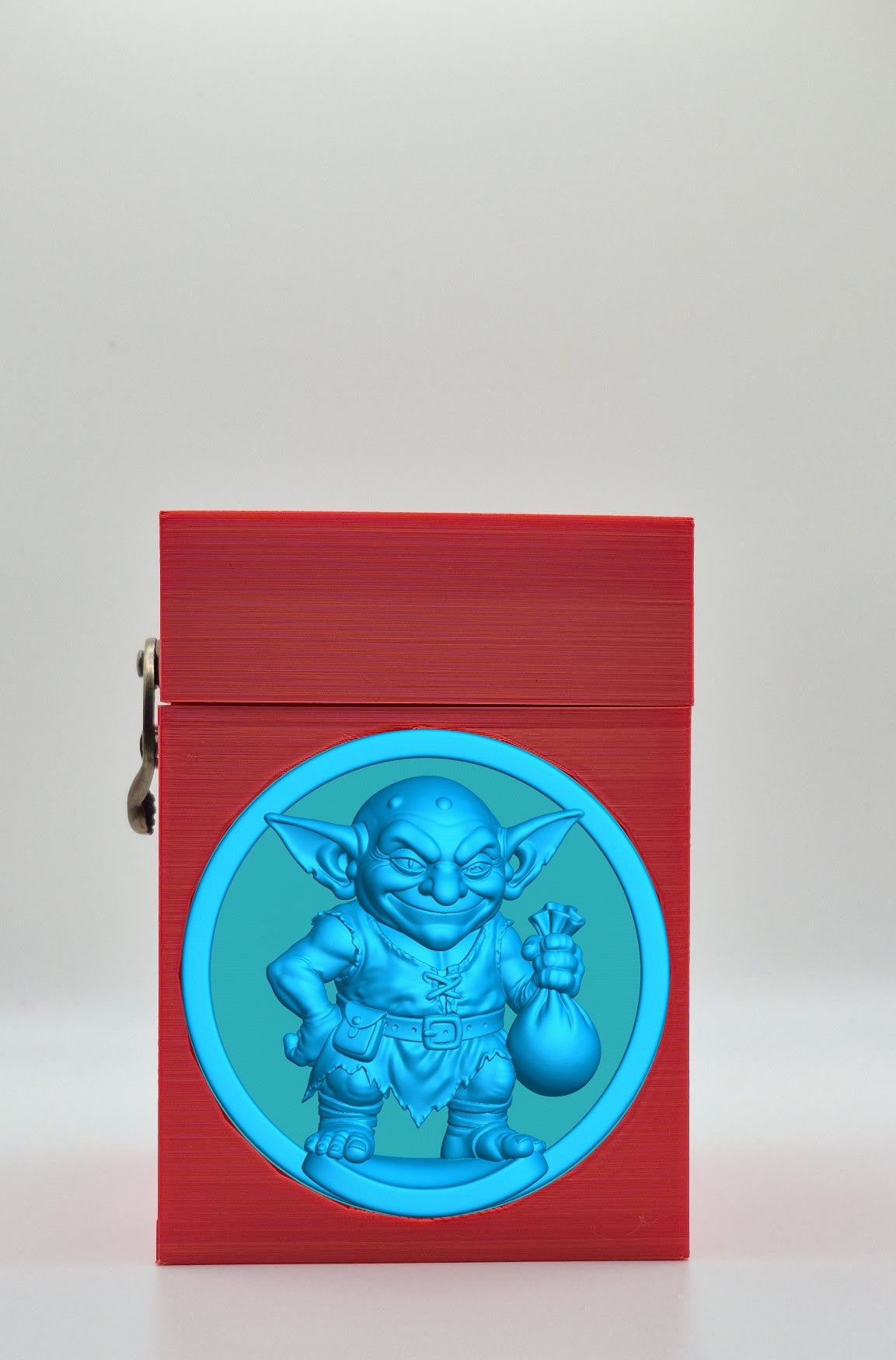 Greedy Goblin Card Box — Red