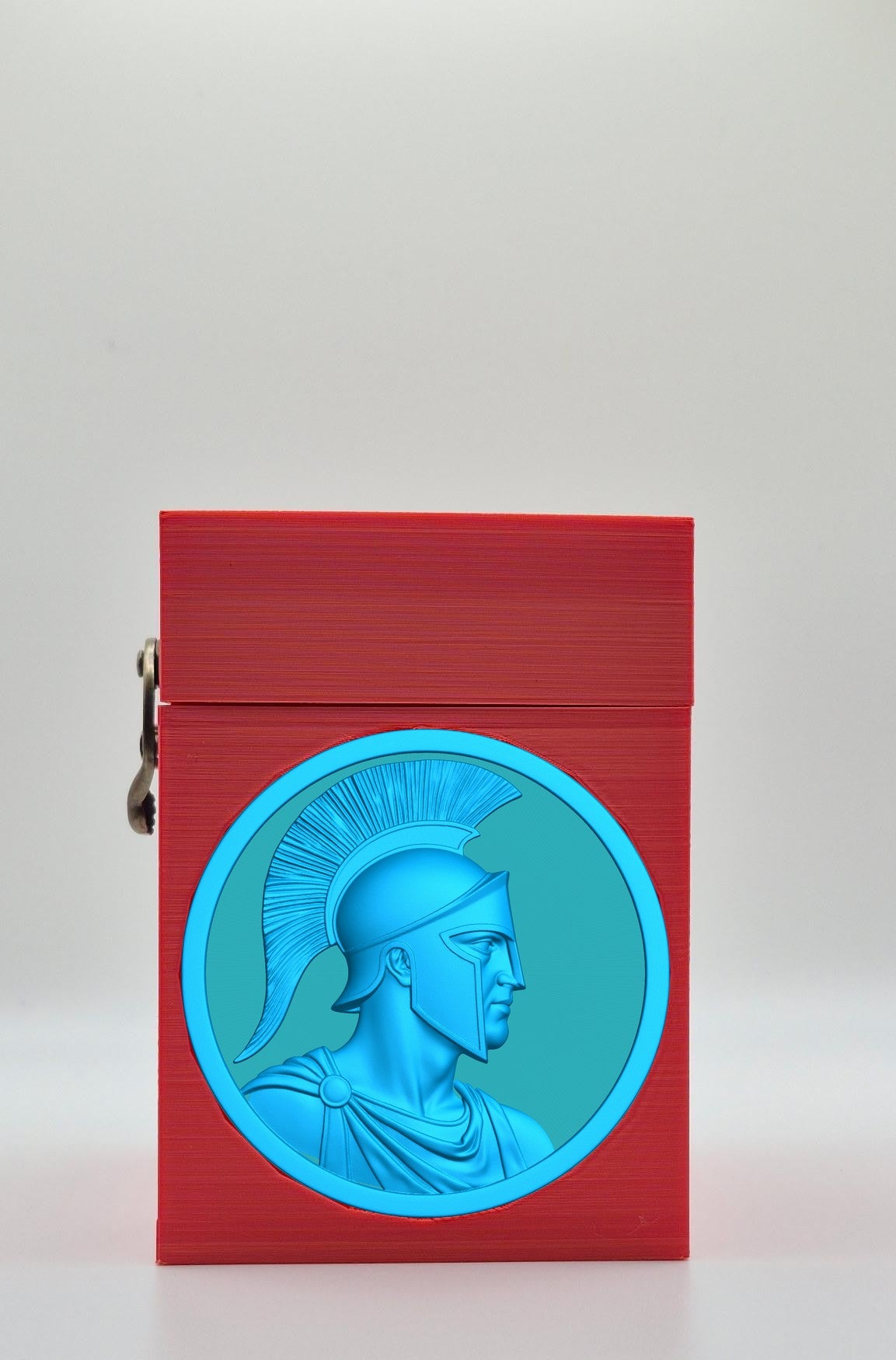 Spartan Card Box — Red