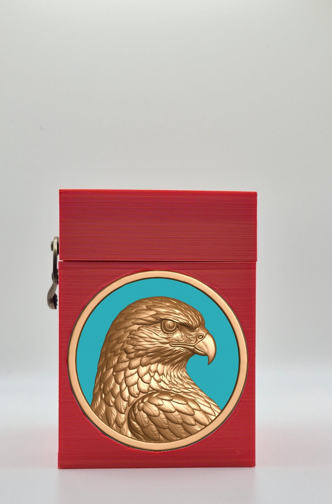 Eagle Card Box — Red