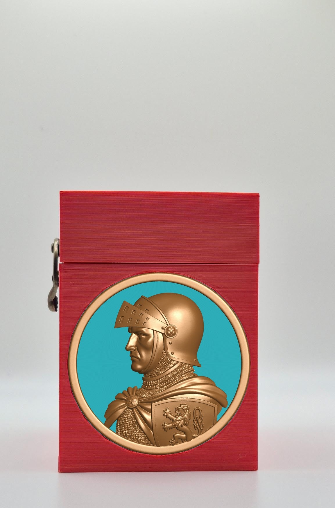 Knight Card Box — Red