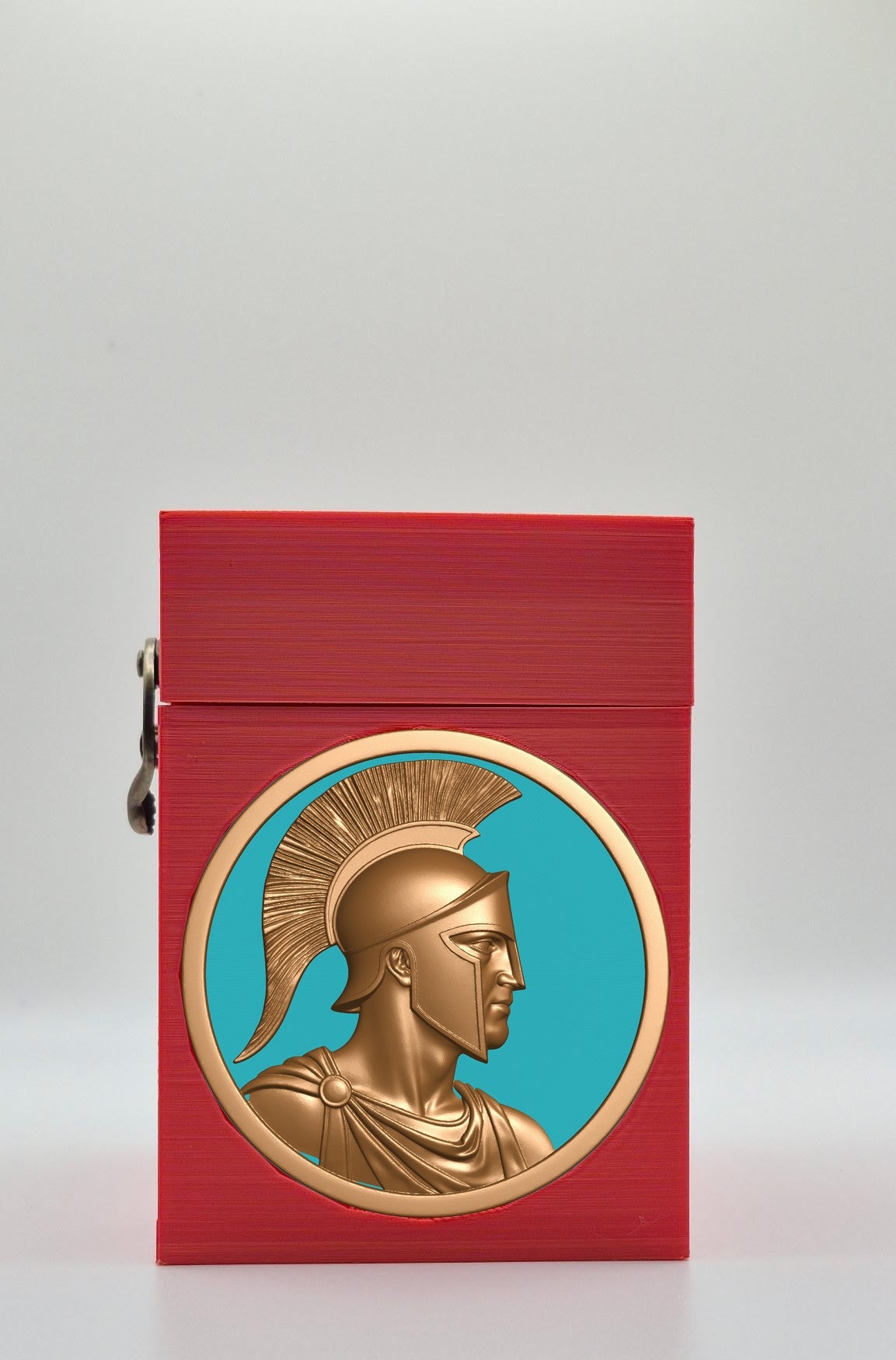 Spartan Card Box — Red