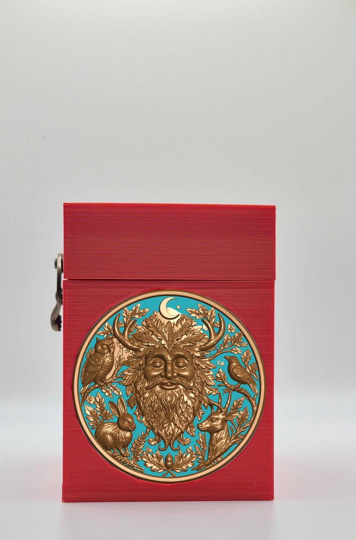 Tree Spirit Card Box — Red
