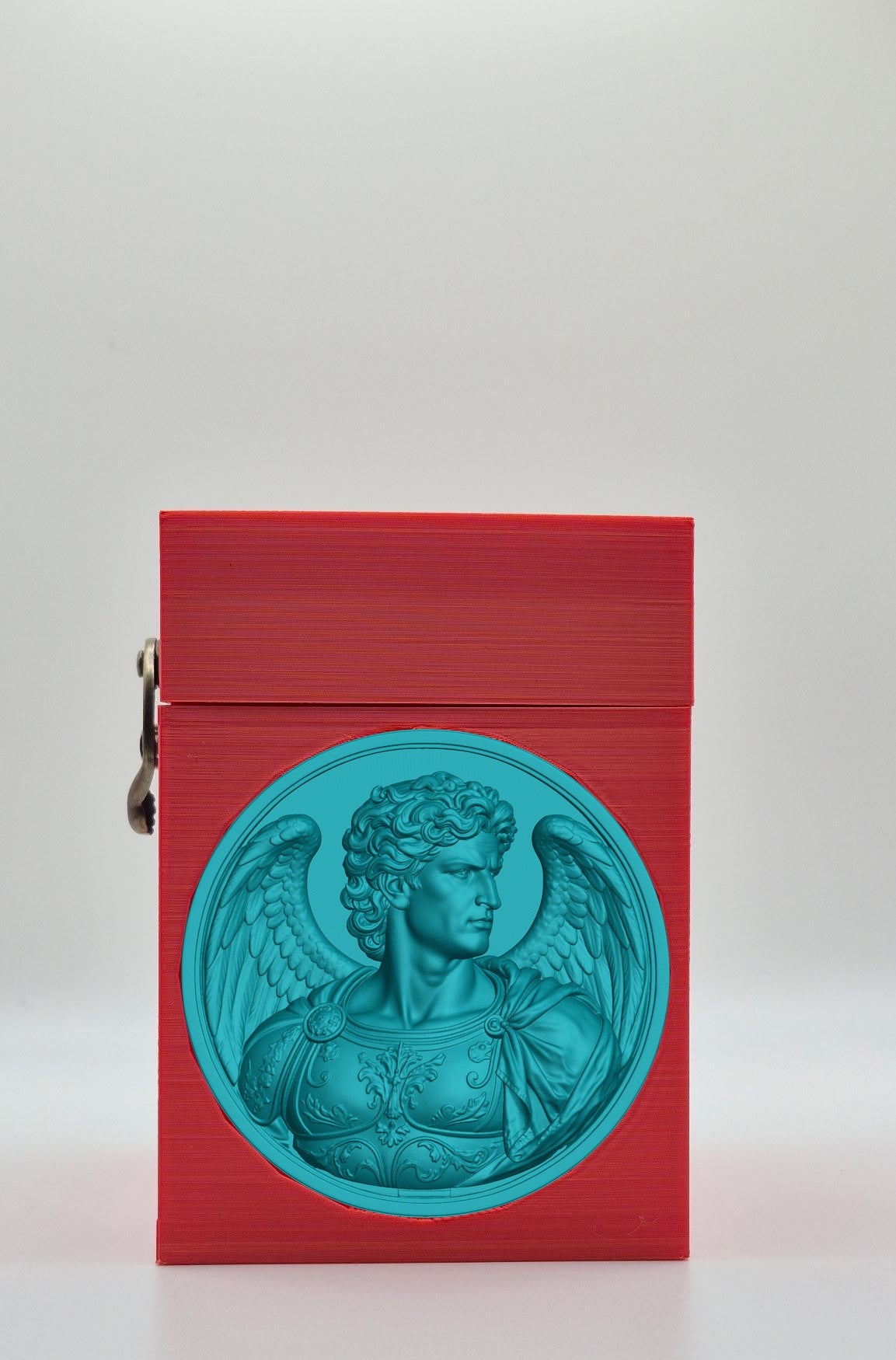 Angel Card Box — Red