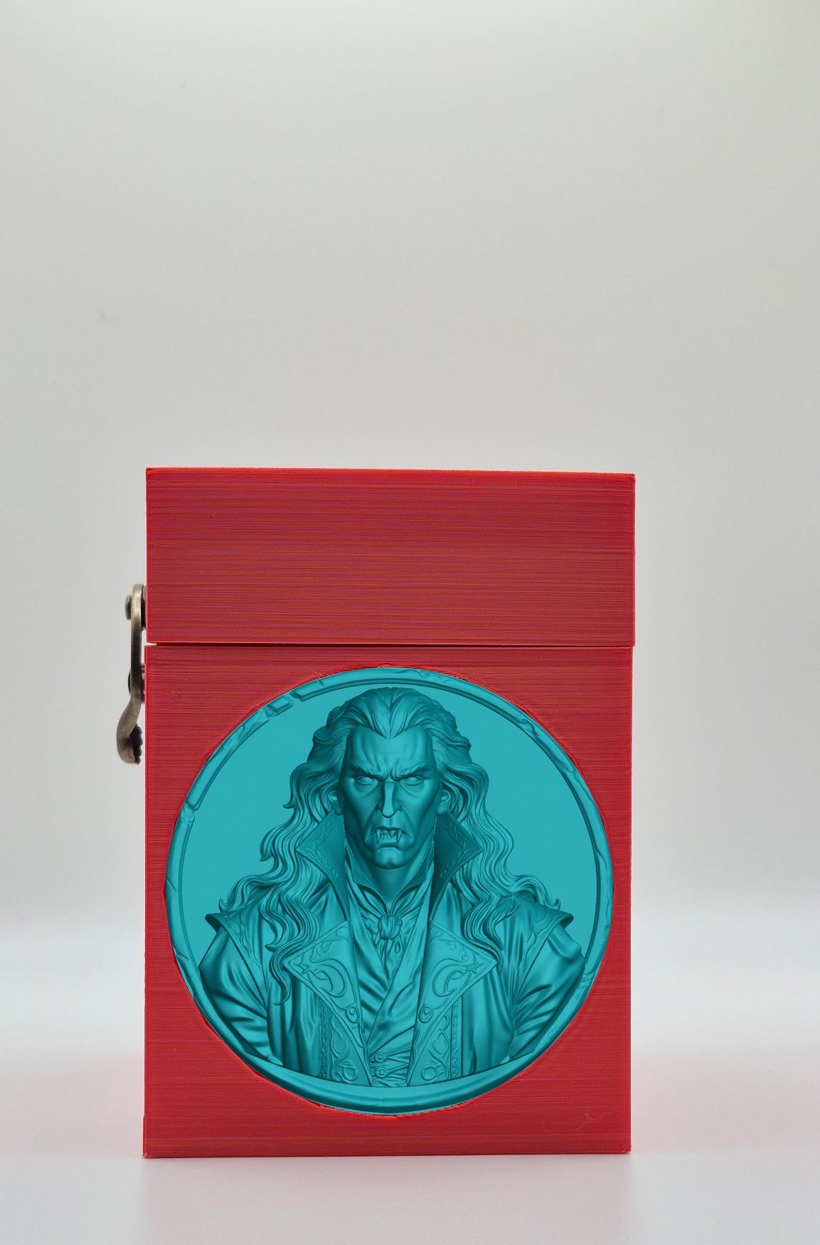 Gothic Vampire Card Box — Red