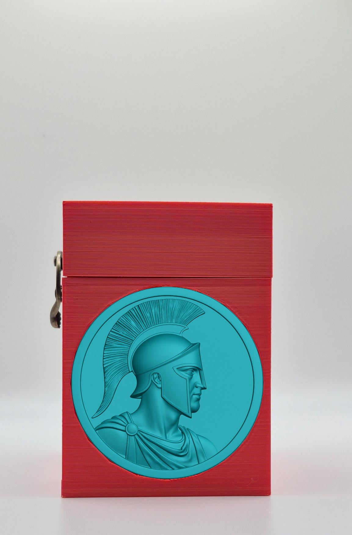Spartan Card Box — Red