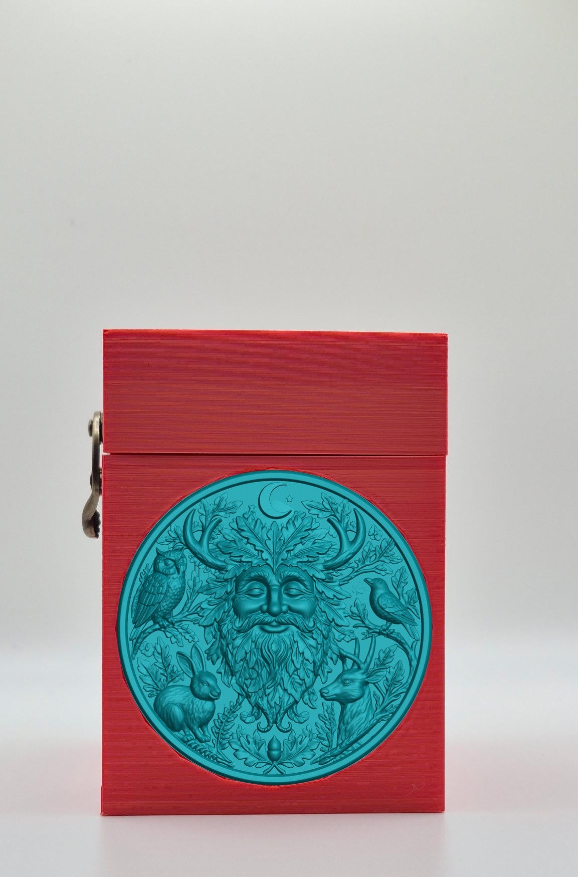 Tree Spirit Card Box — Red