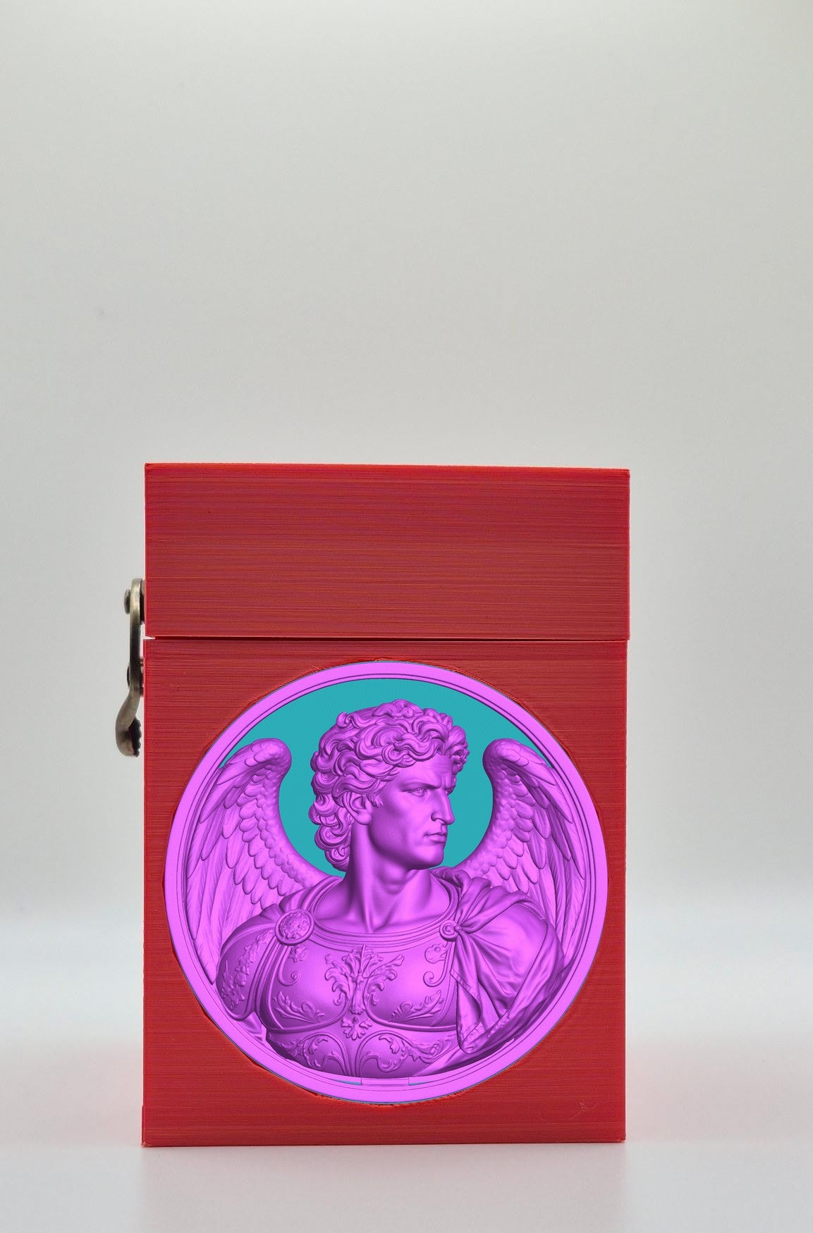 Angel Card Box — Red