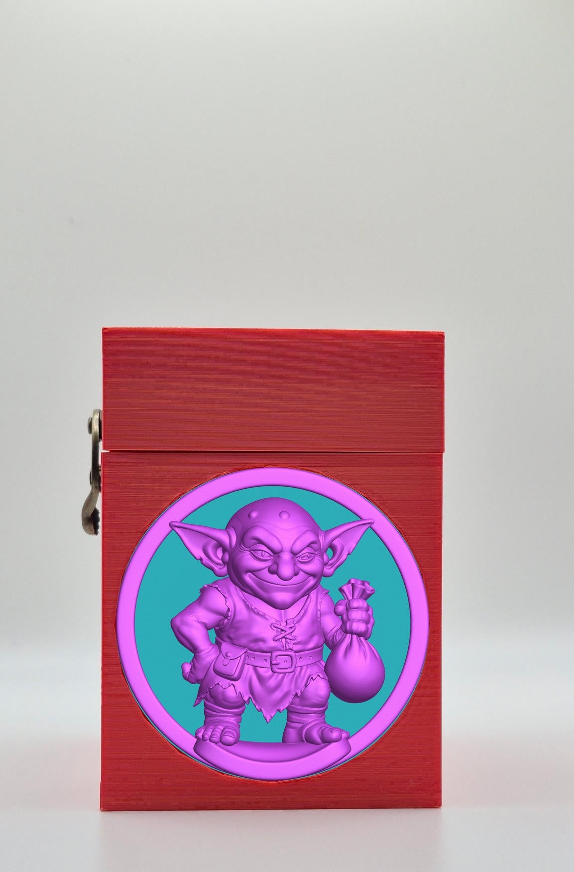 Greedy Goblin Card Box — Red