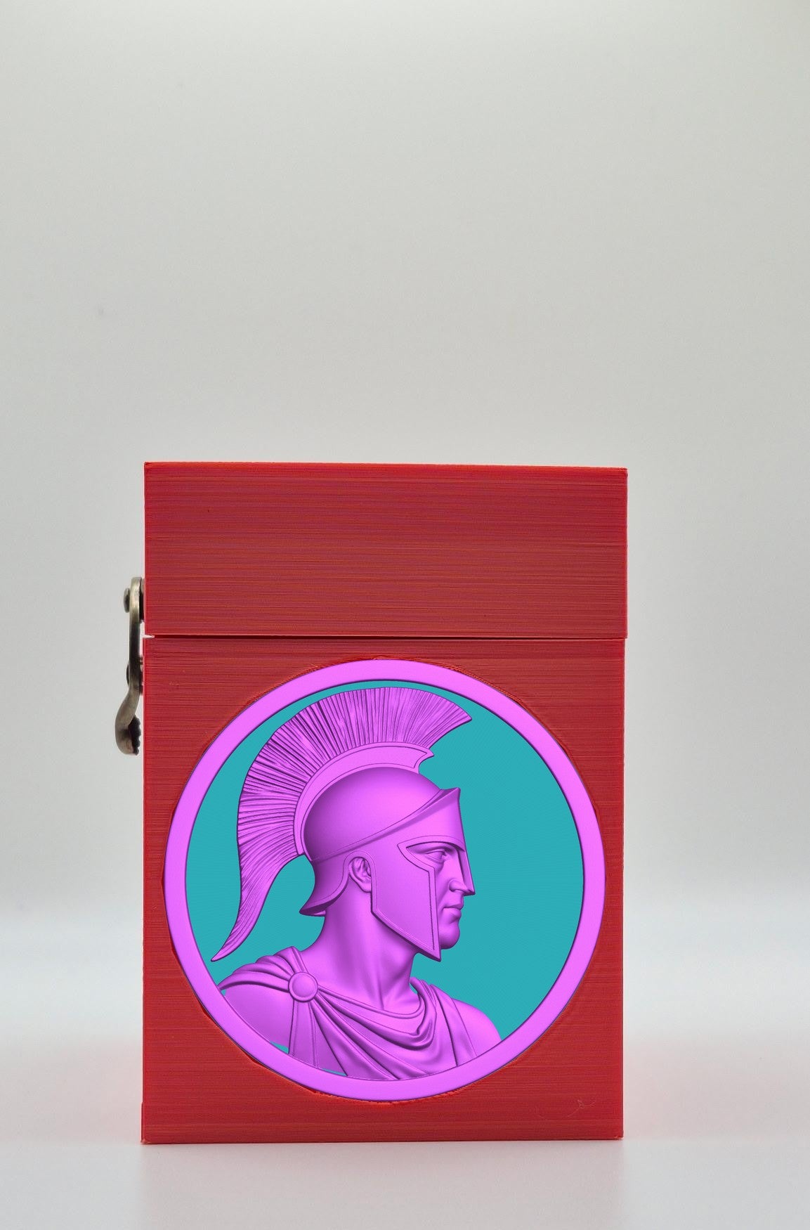 Spartan Card Box — Red