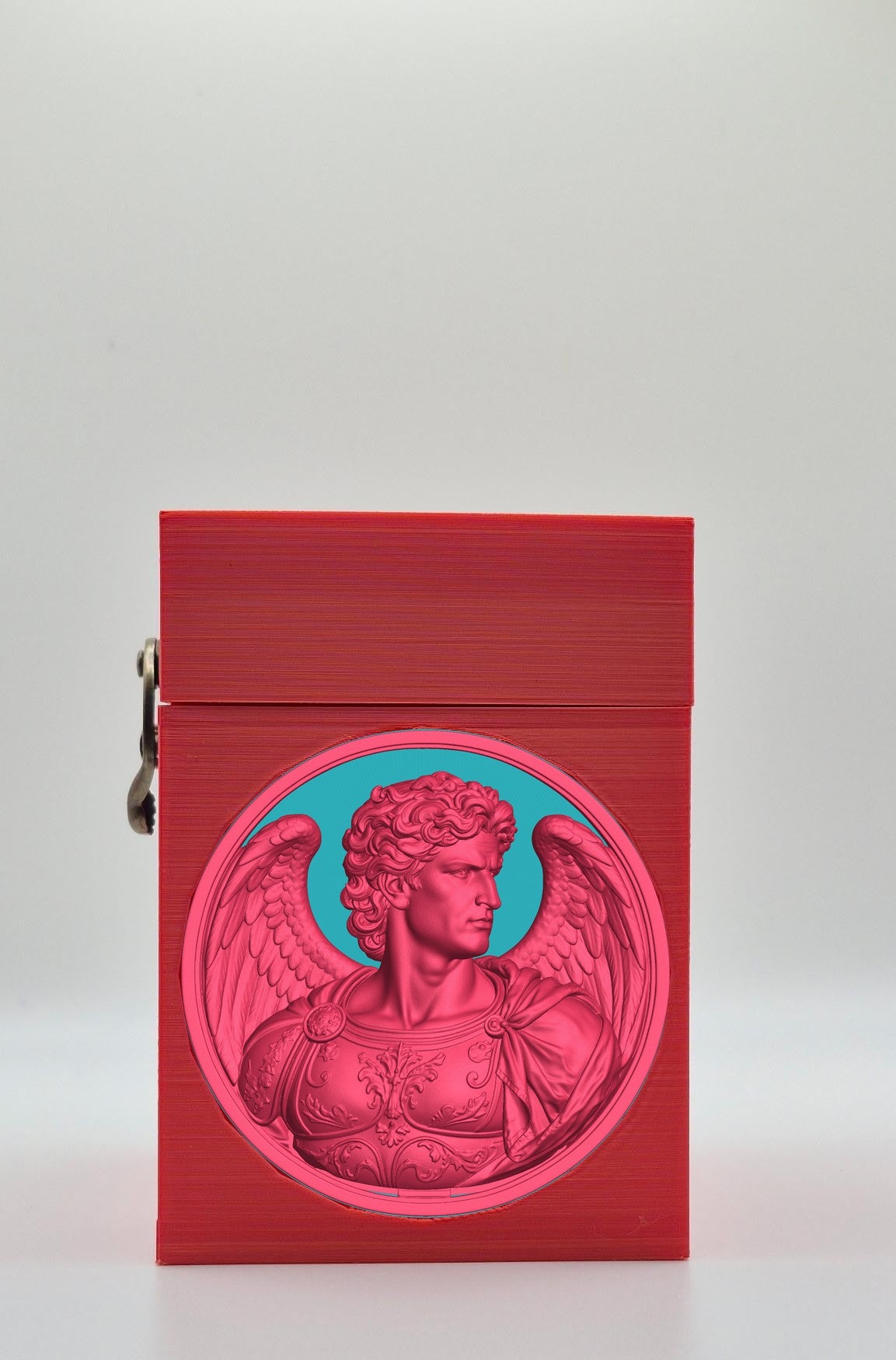Angel Card Box — Red