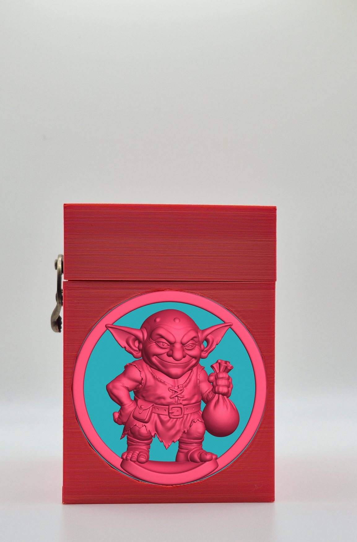 Greedy Goblin Card Box — Red