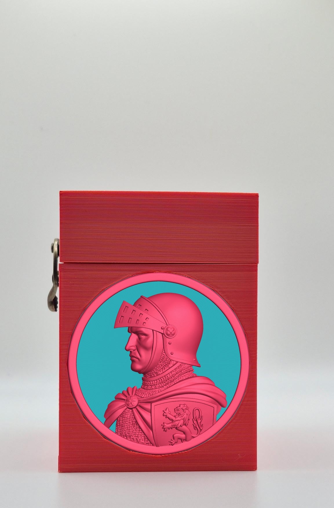 Knight Card Box — Red