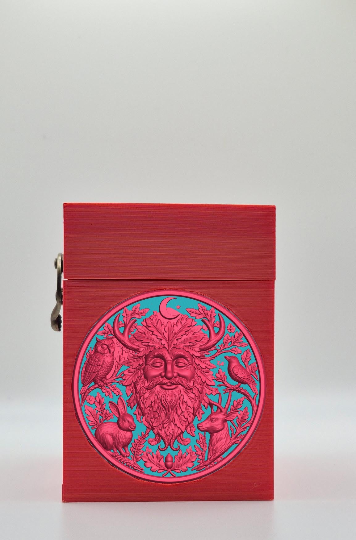 Tree Spirit Card Box — Red