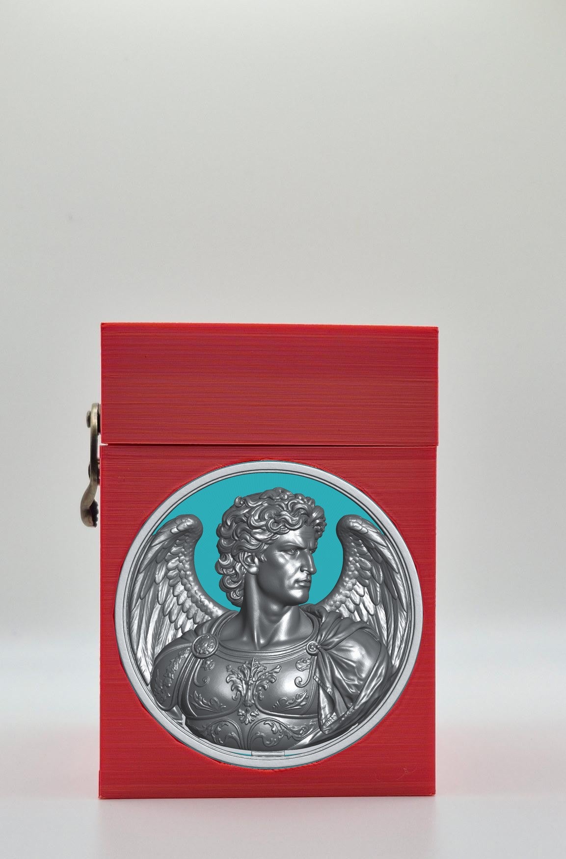 Angel Card Box — Red