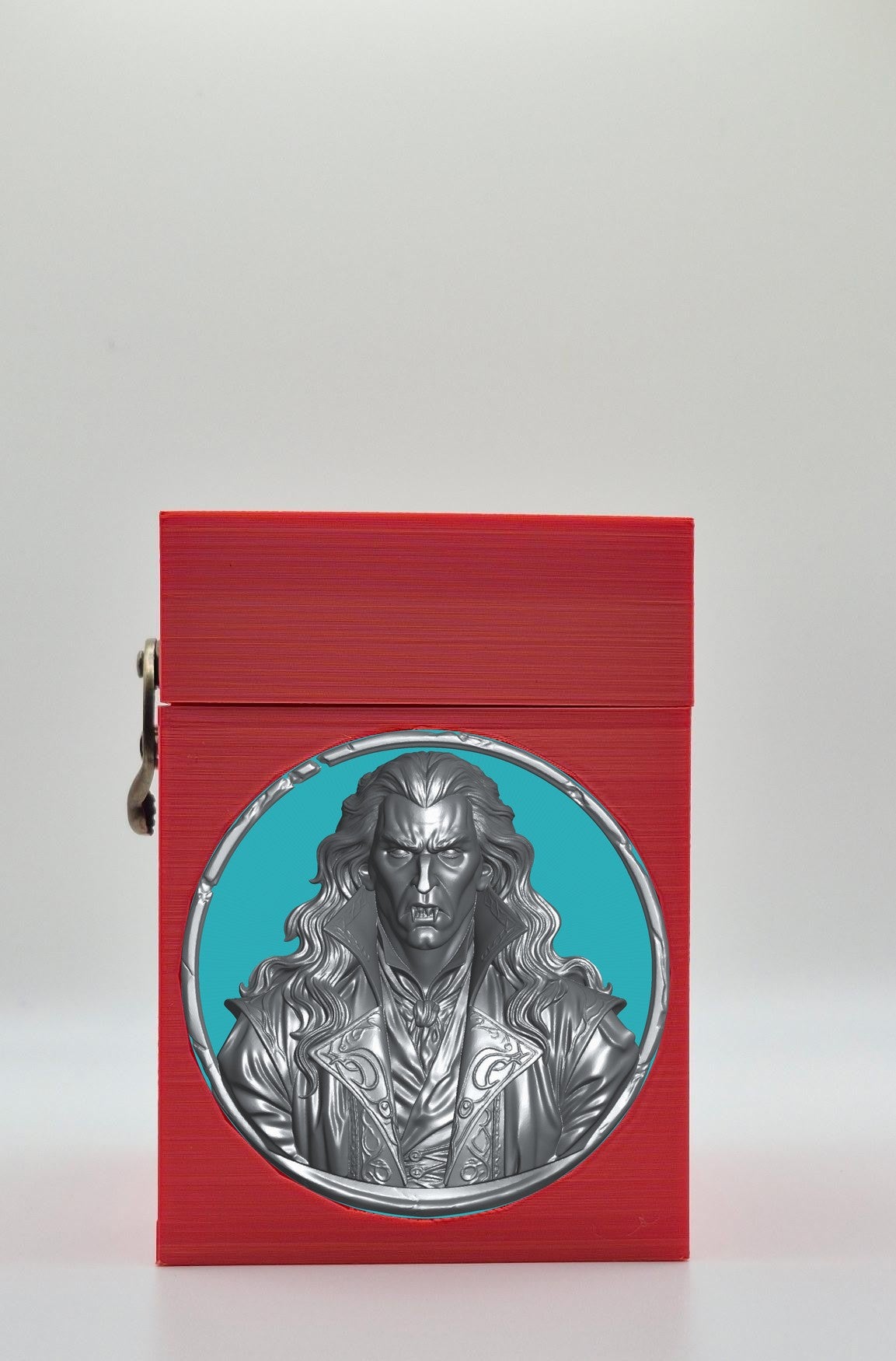 Gothic Vampire Card Box — Red