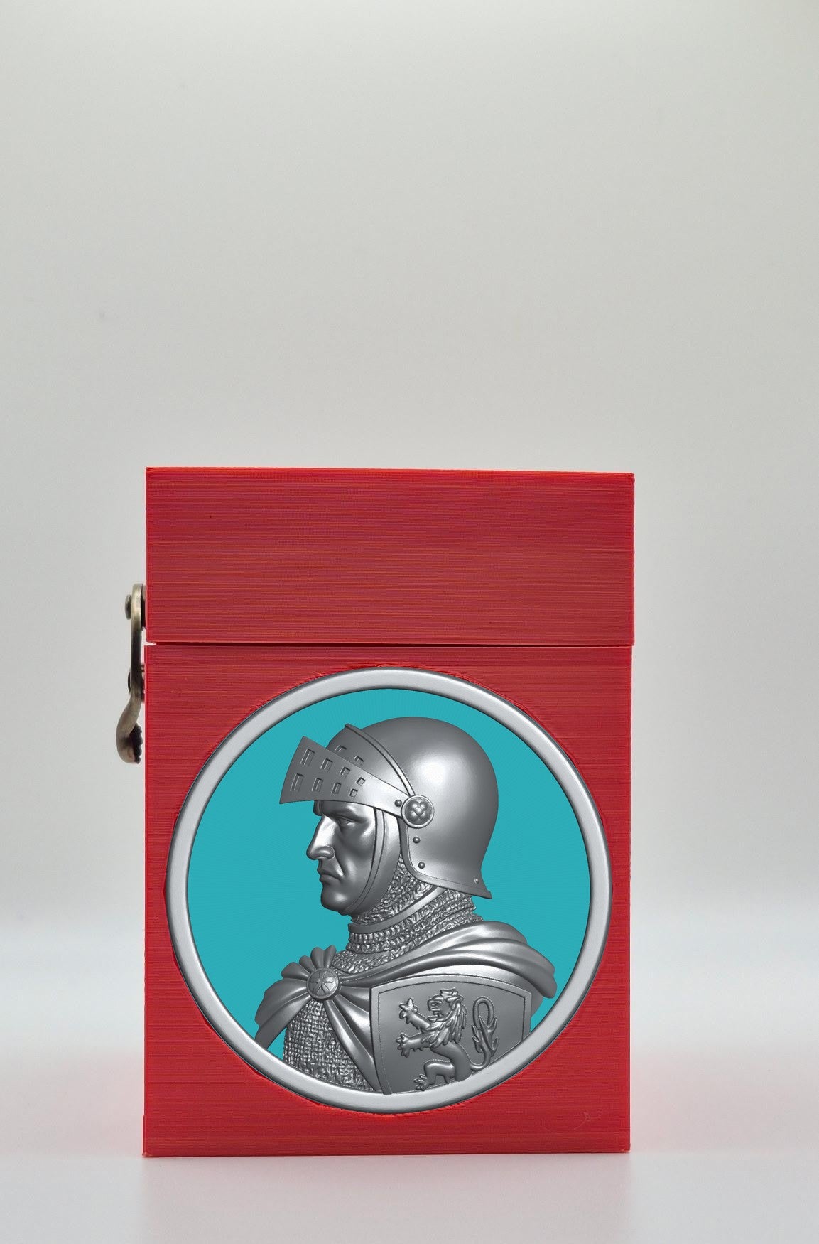 Knight Card Box — Red