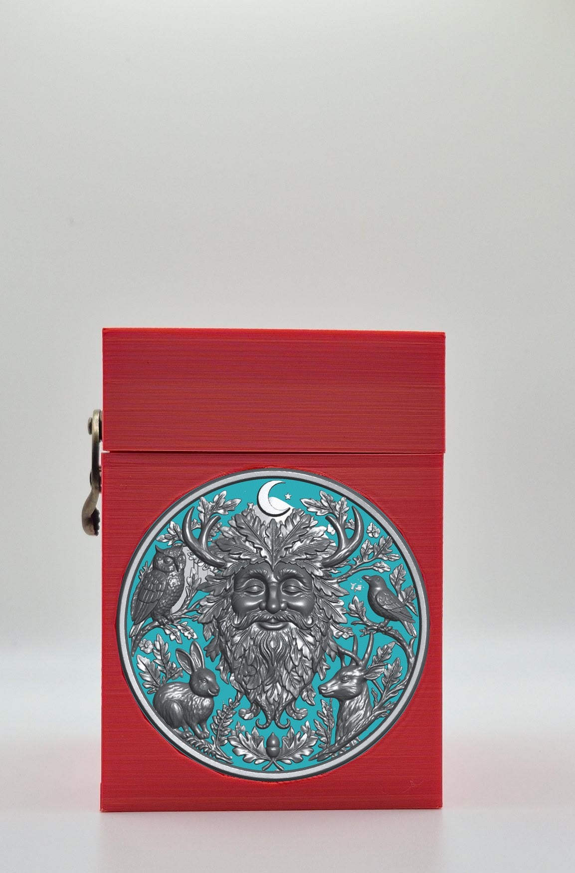 Tree Spirit Card Box — Red