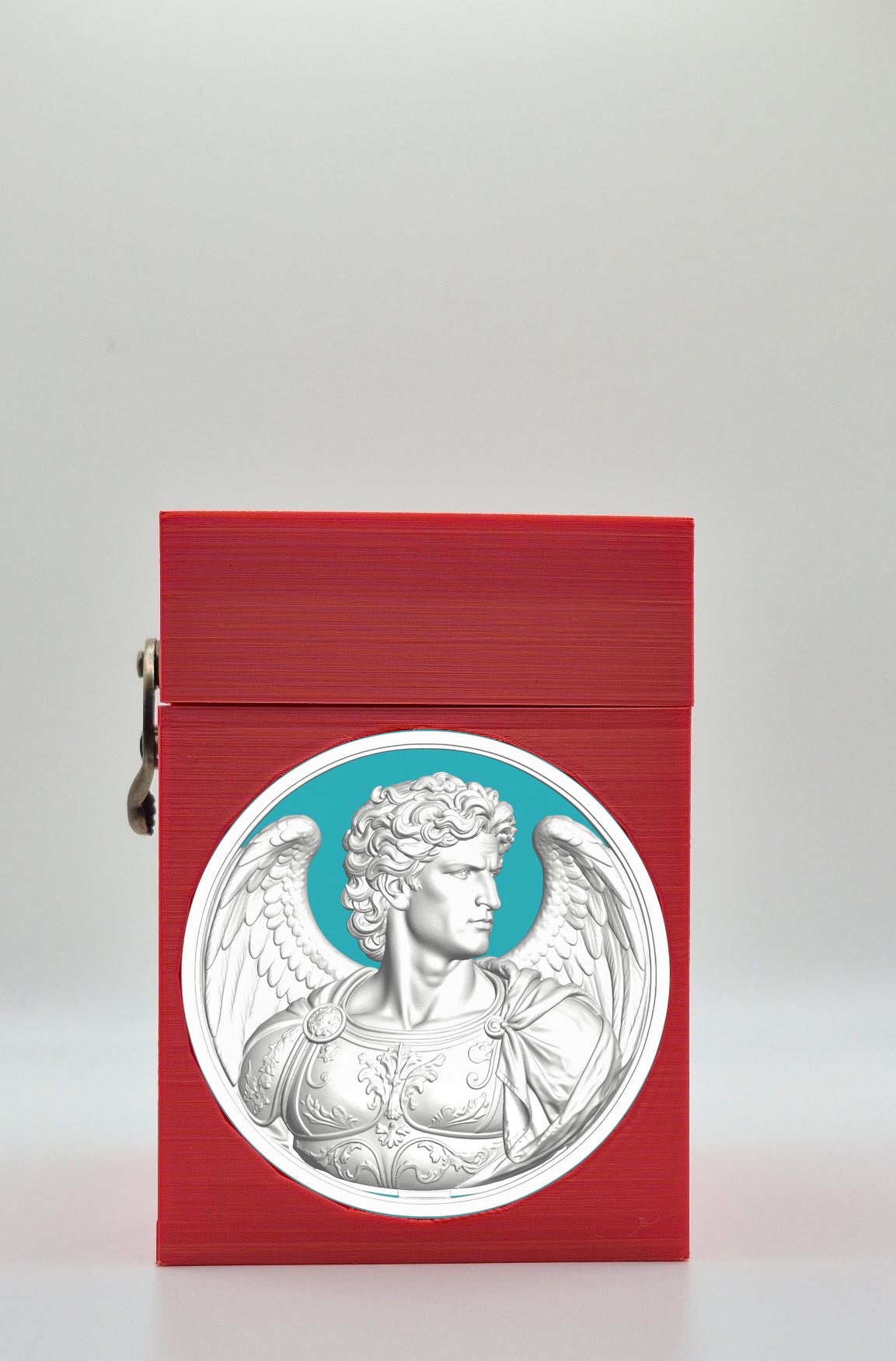 Angel Card Box — Red