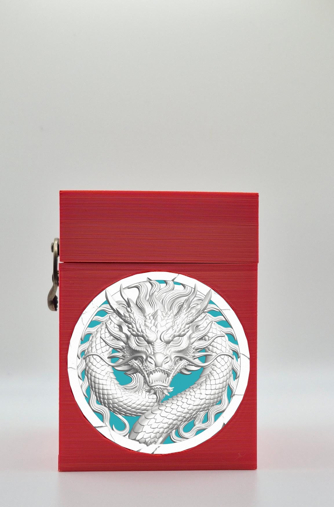 Dragon Card Box — Red