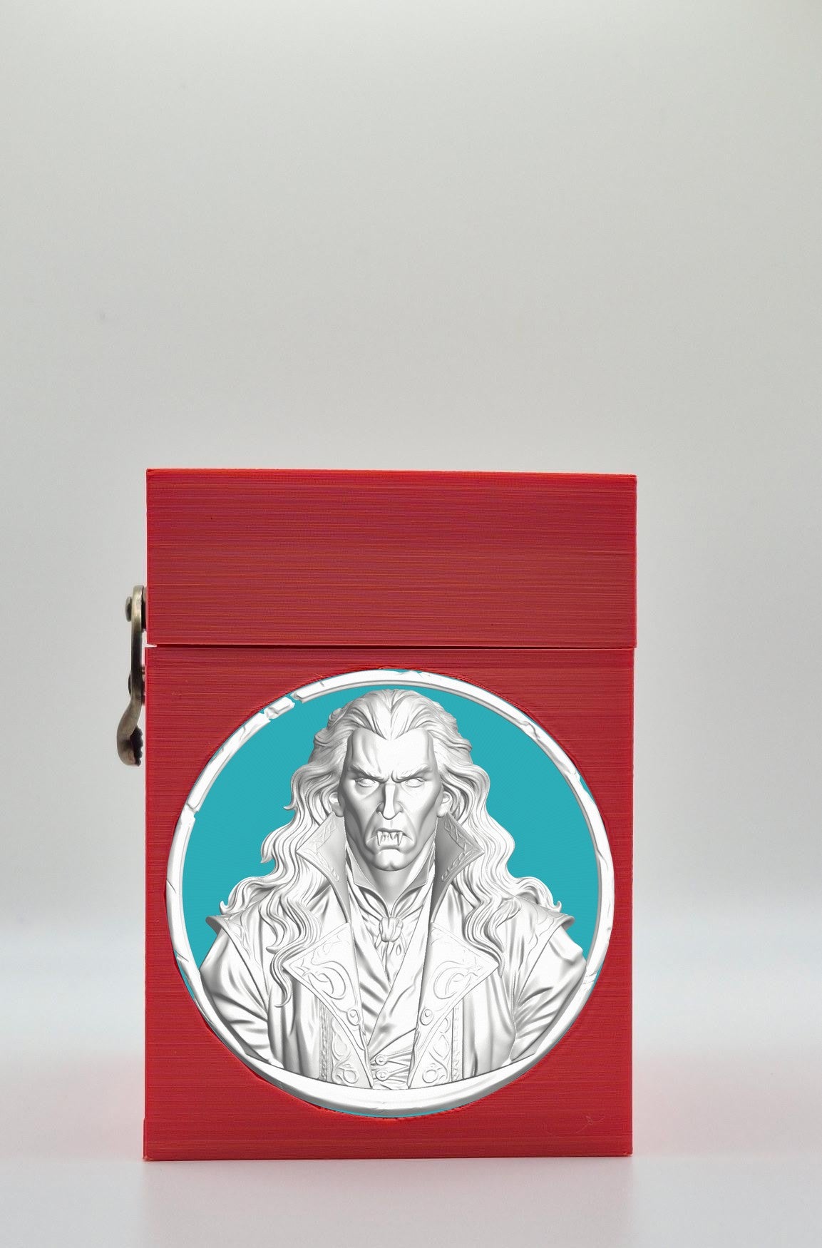 Gothic Vampire Card Box — Red