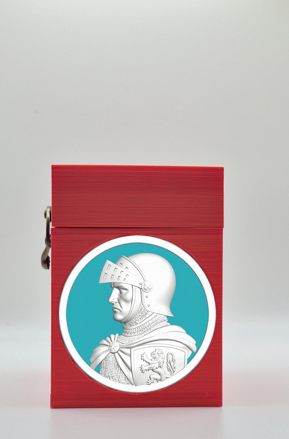 Knight Card Box — Red