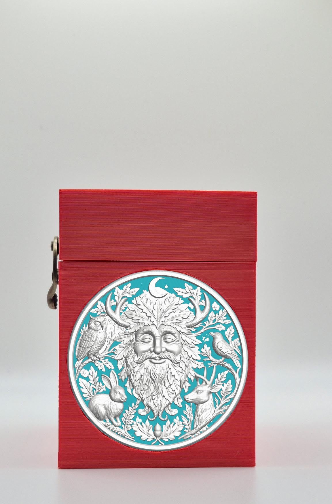 Tree Spirit Card Box — Red