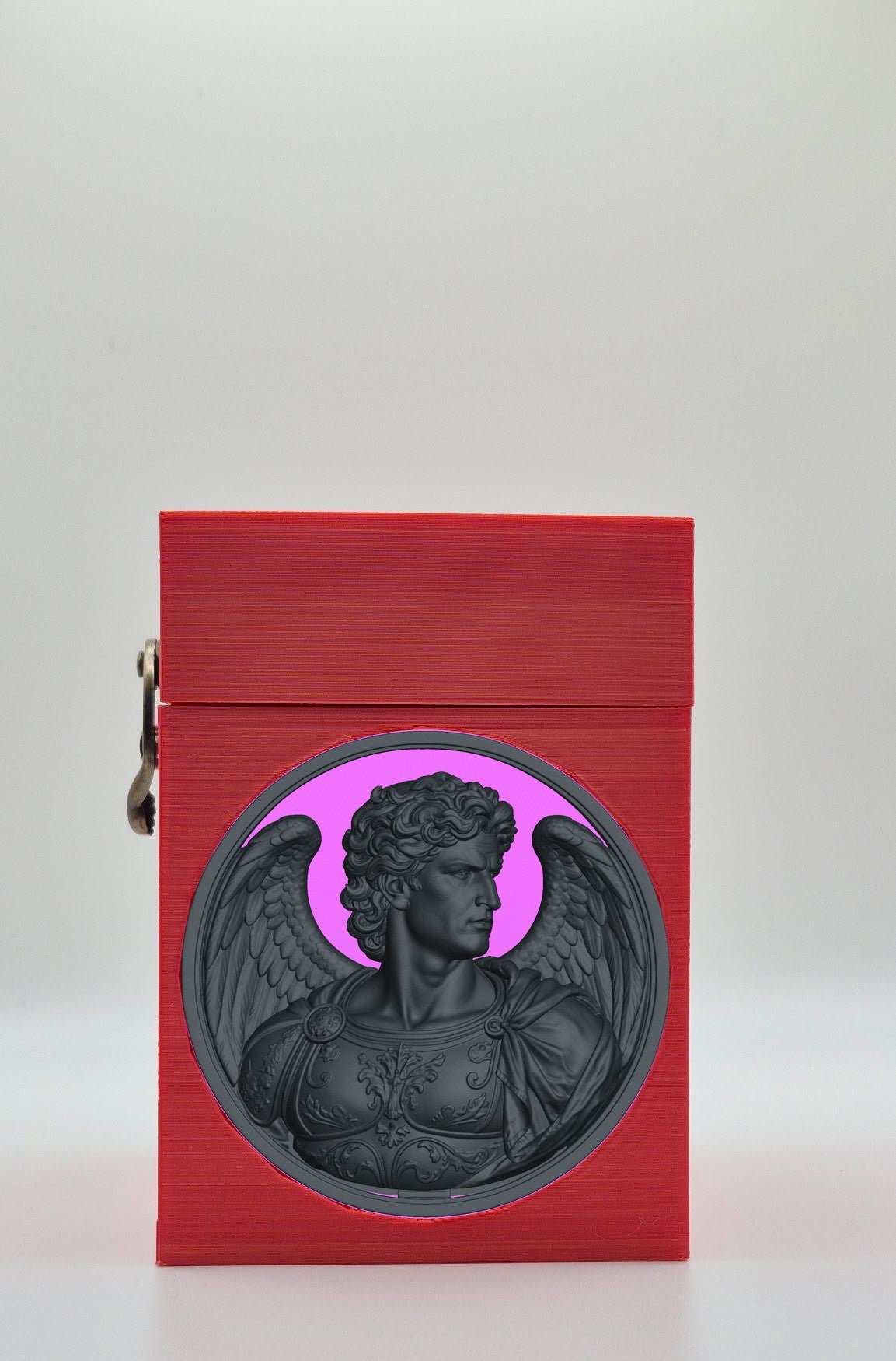 Angel Card Box — Red
