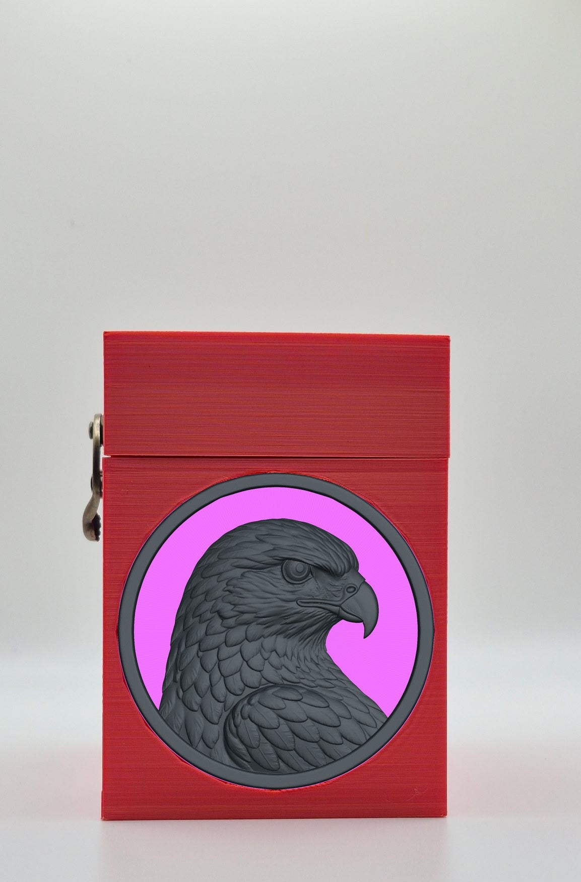 Eagle Card Box — Red