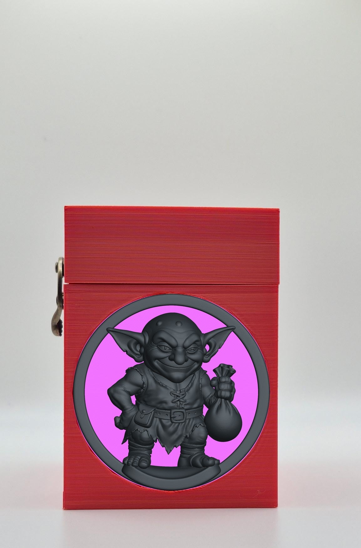 Greedy Goblin Card Box — Red