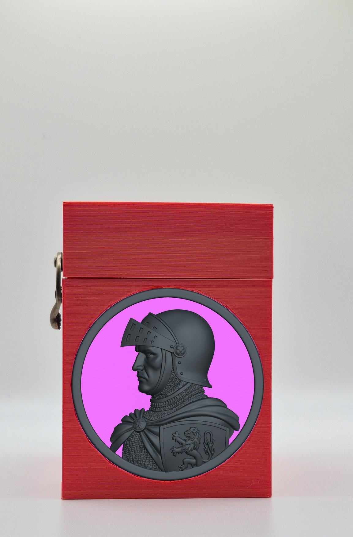 Knight Card Box — Red