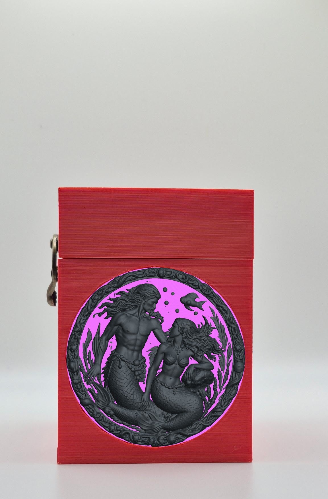 Merfolk Card Box — Red