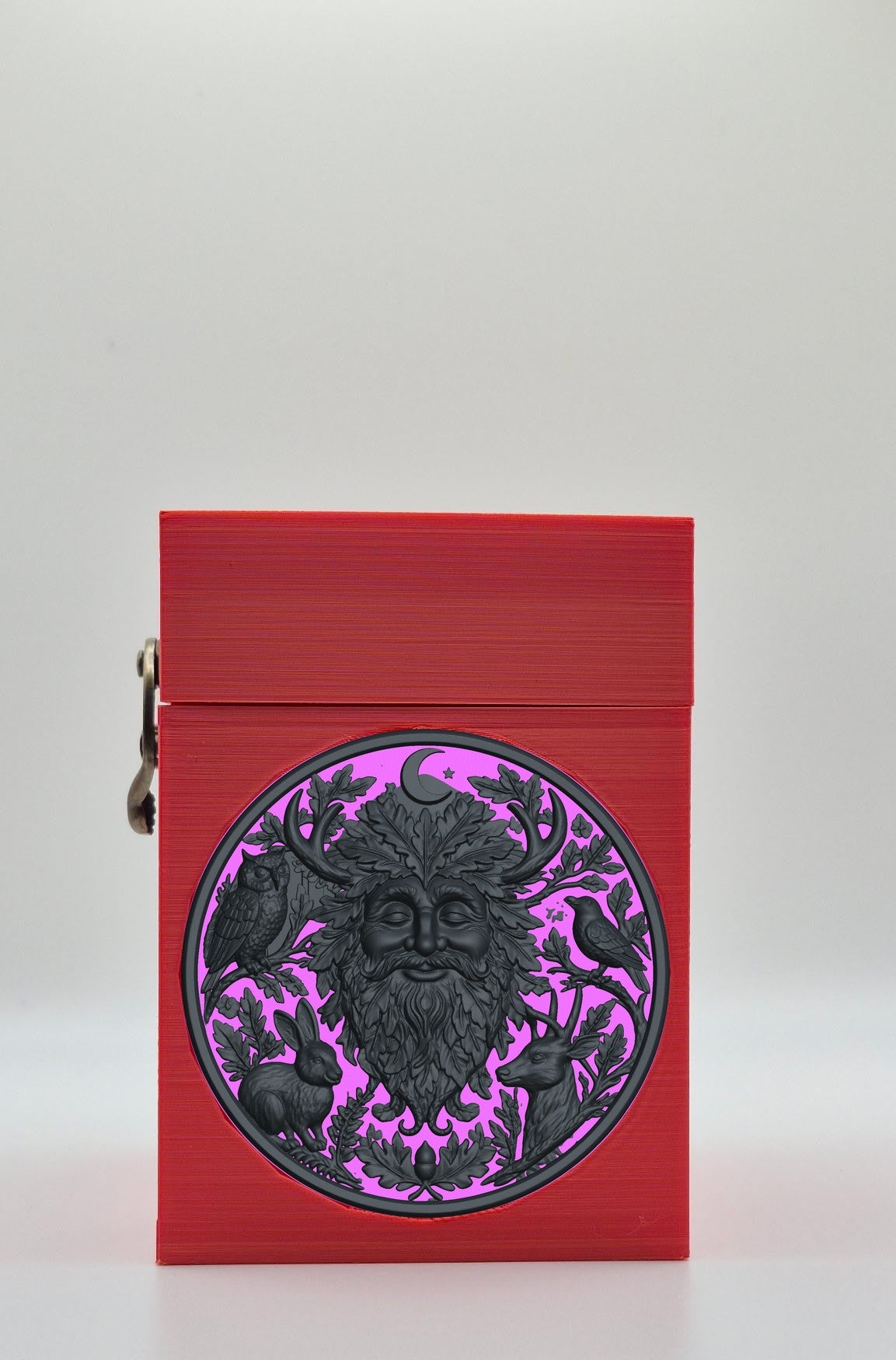 Tree Spirit Card Box — Red