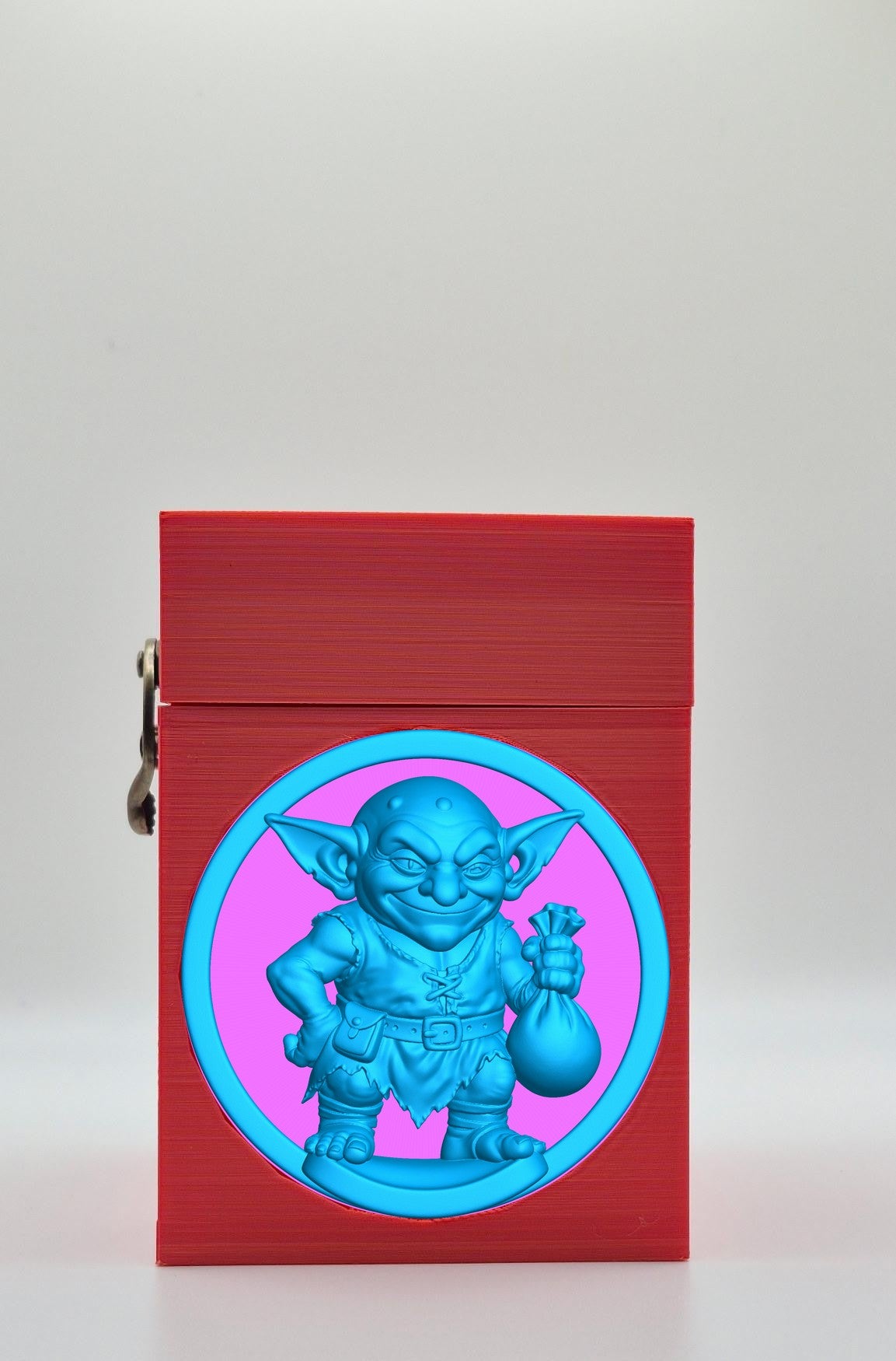 Greedy Goblin Card Box — Red