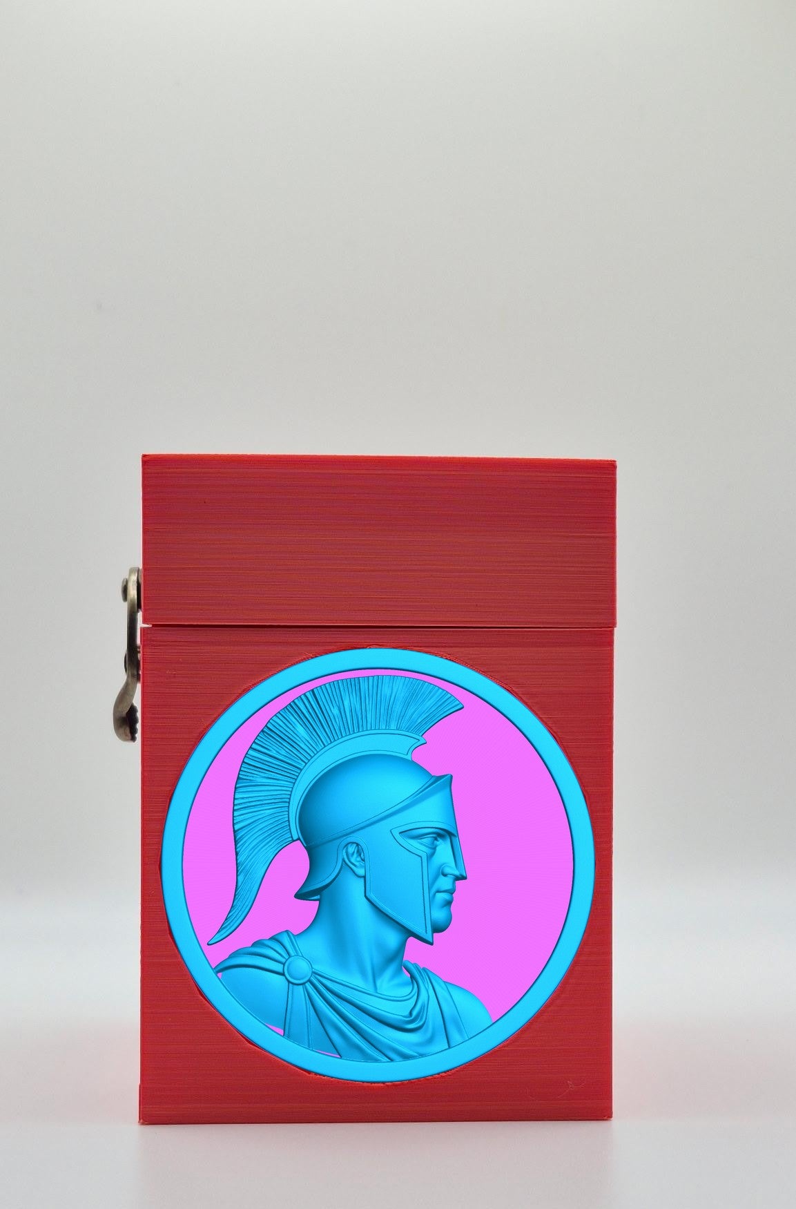 Spartan Card Box — Red