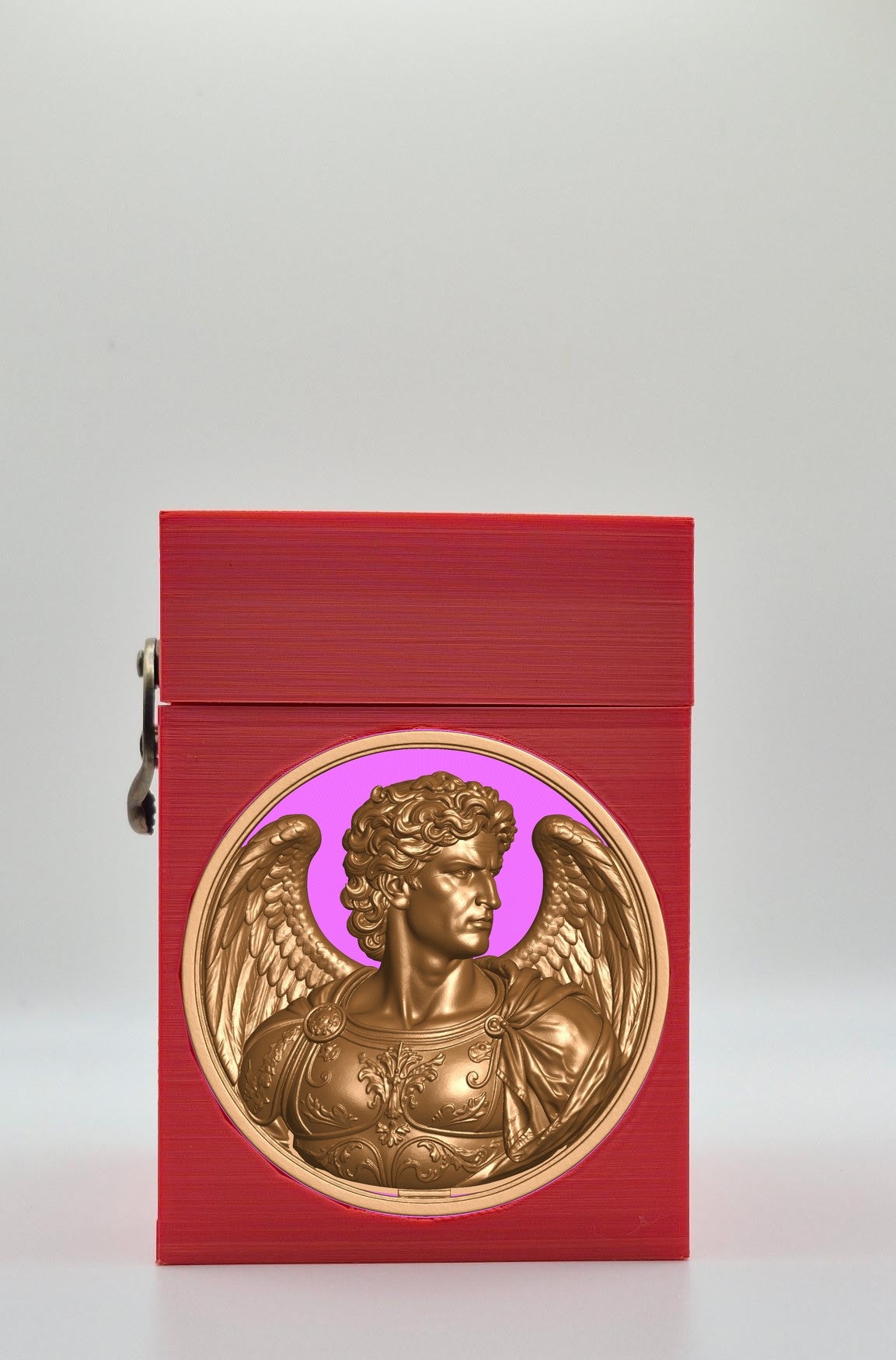Angel Card Box — Red